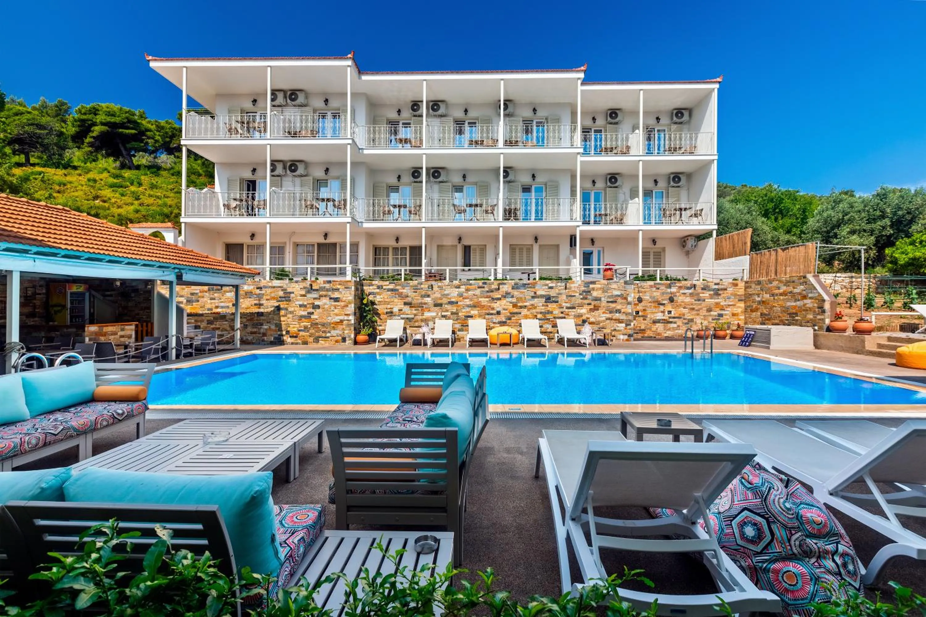Swimming pool in Hotel Nereides