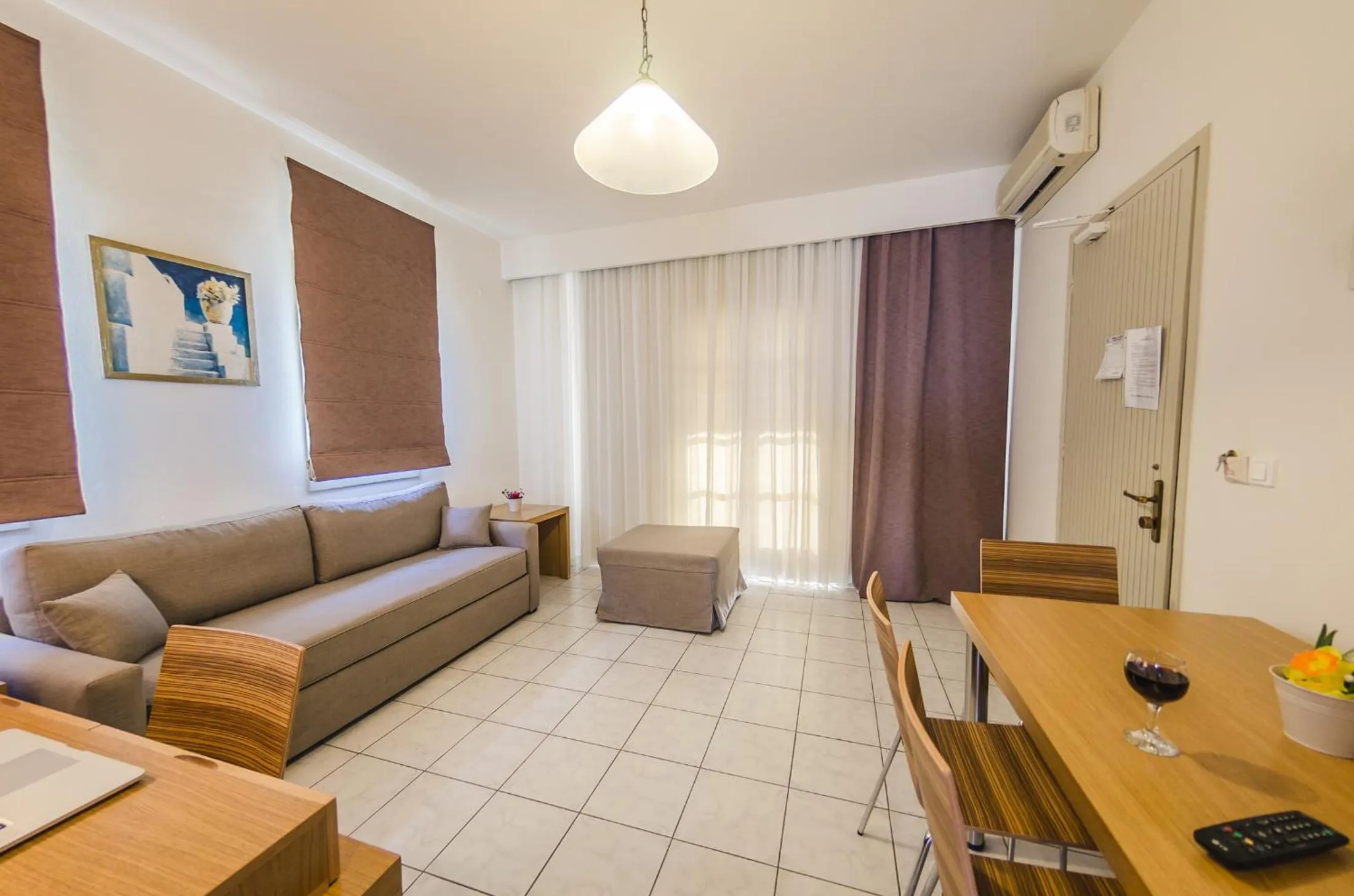 Living room in Hotel Nereides