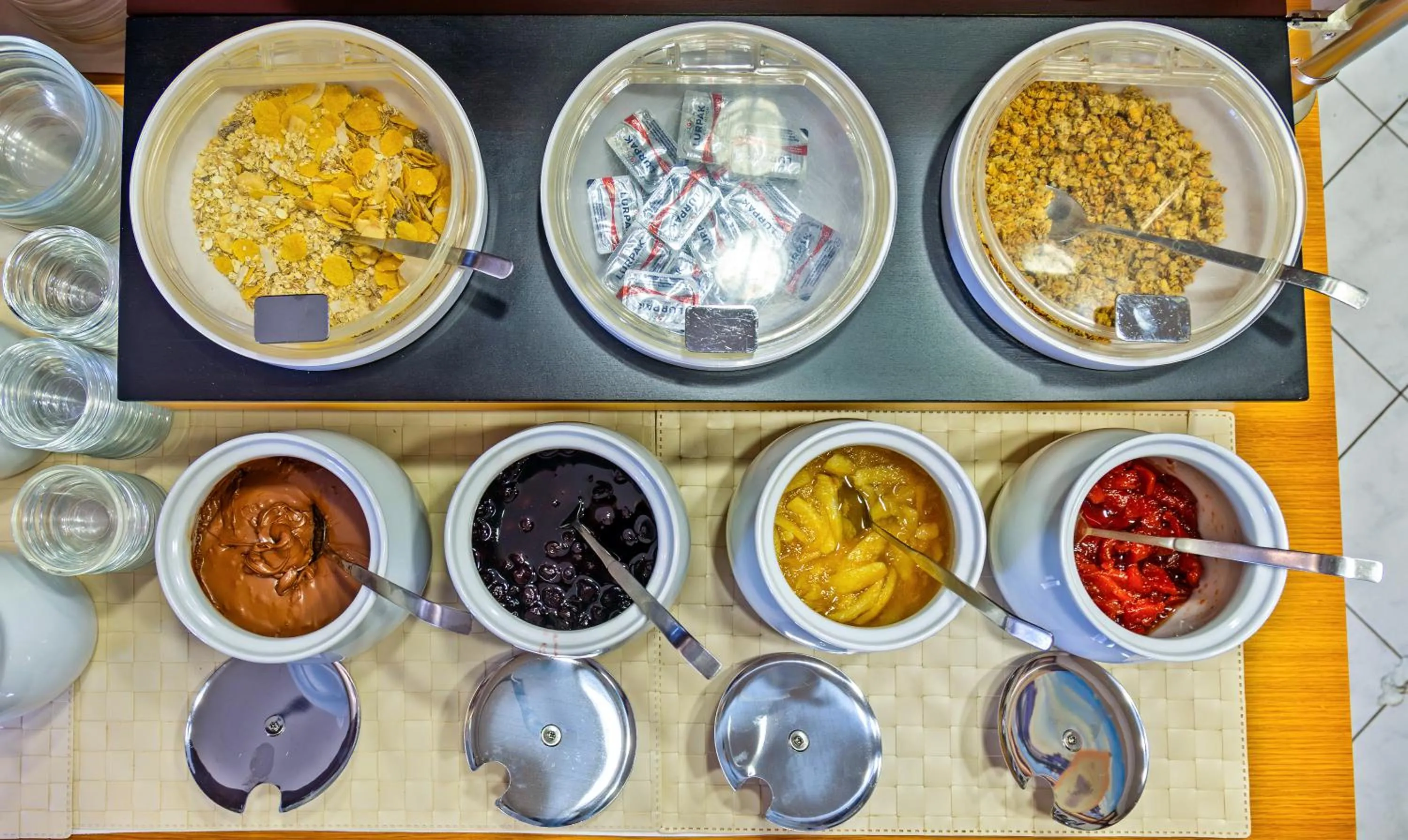 Breakfast in Hotel Nereides