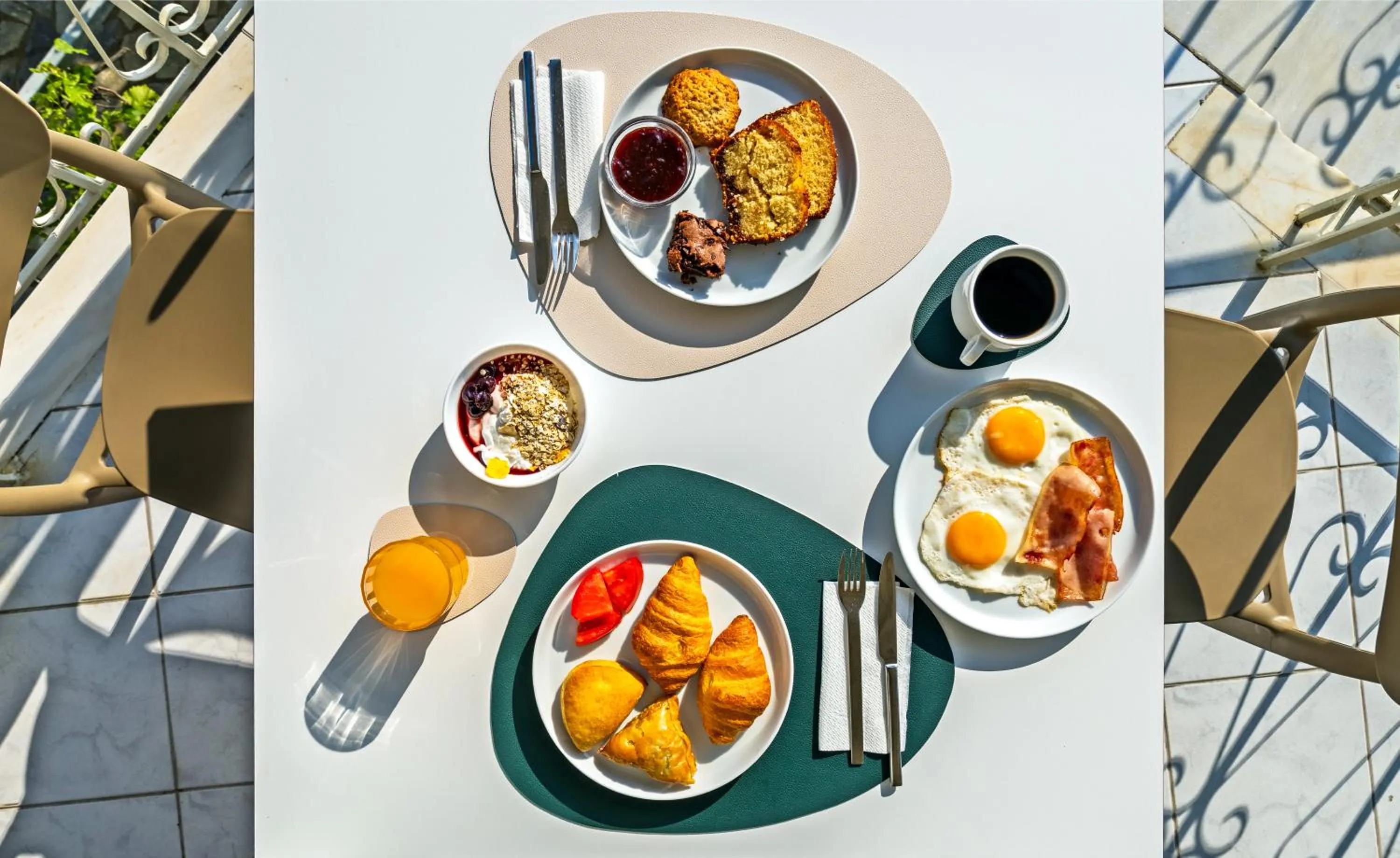 Breakfast in Hotel Nereides