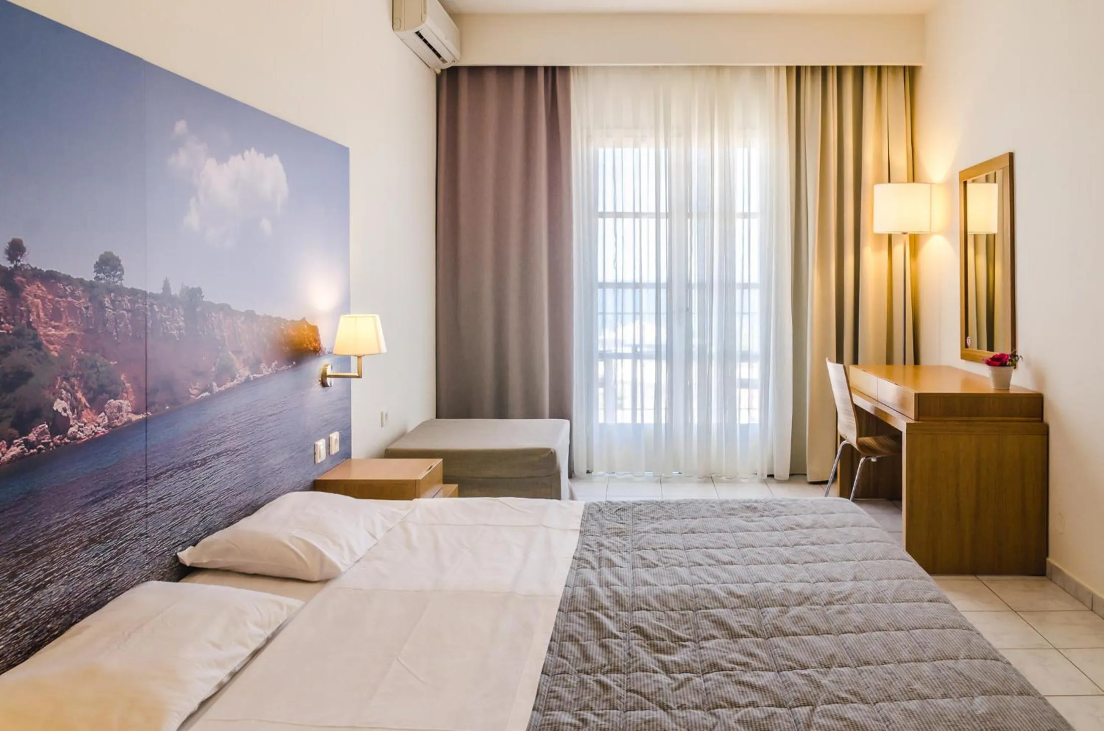 Photo of the whole room, Bed in Hotel Nereides