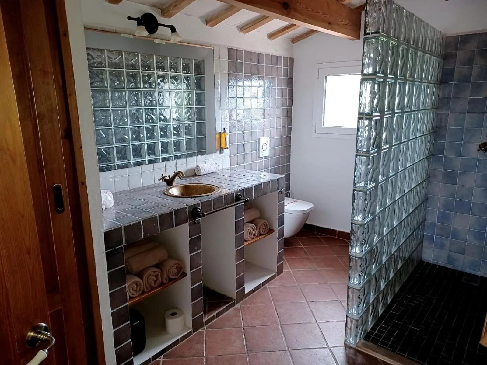 Bathroom in Agroturismo Matxani Gran