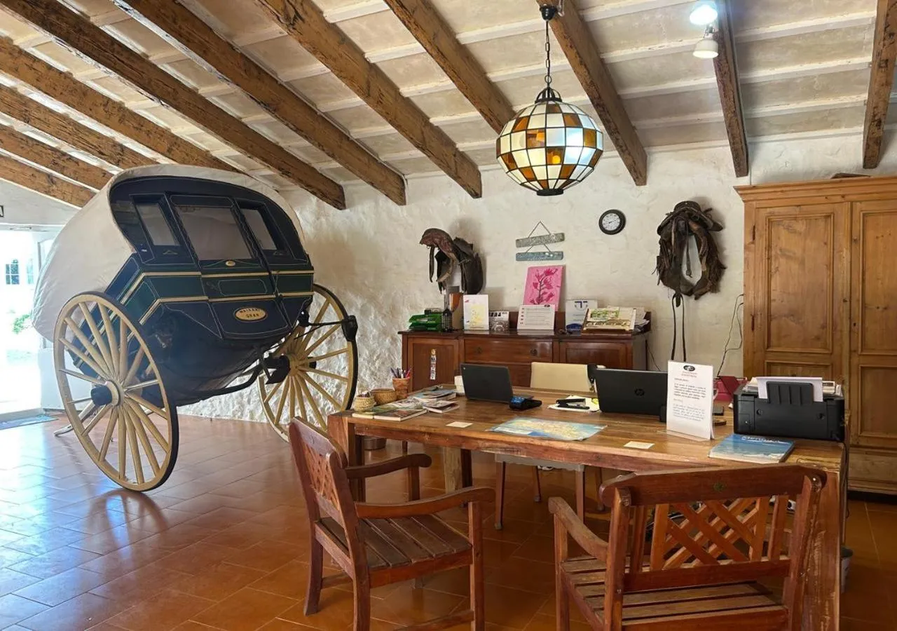 Lobby or reception in Agroturismo Matxani Gran