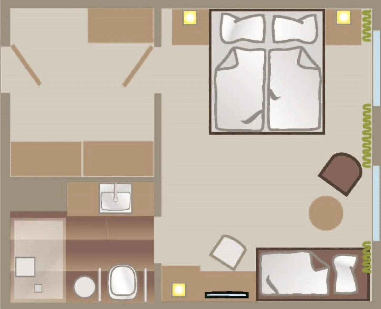 Photo of the whole room in Hotel-Restaurant Grimmingblick