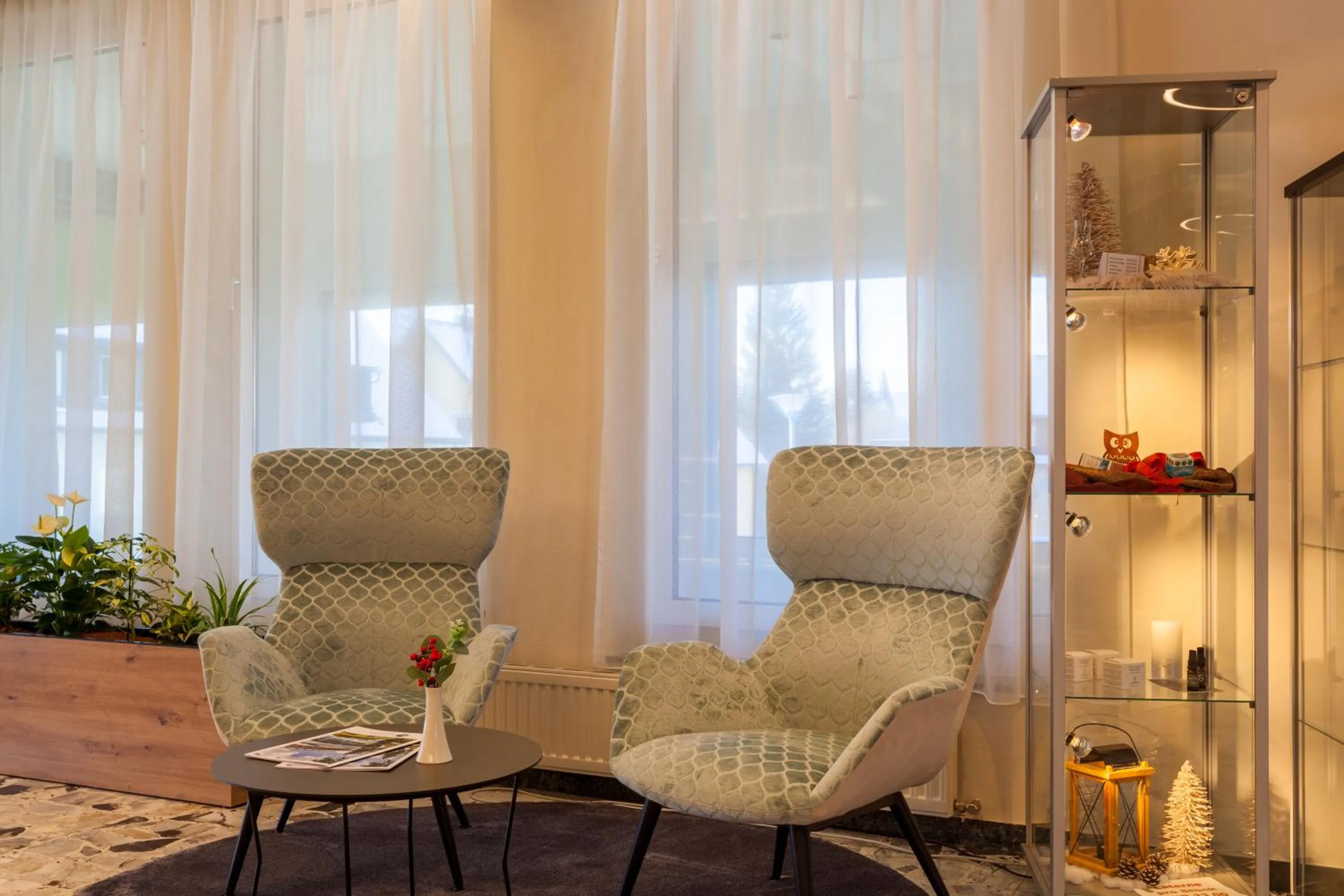 Lobby or reception in Hotel-Restaurant Grimmingblick