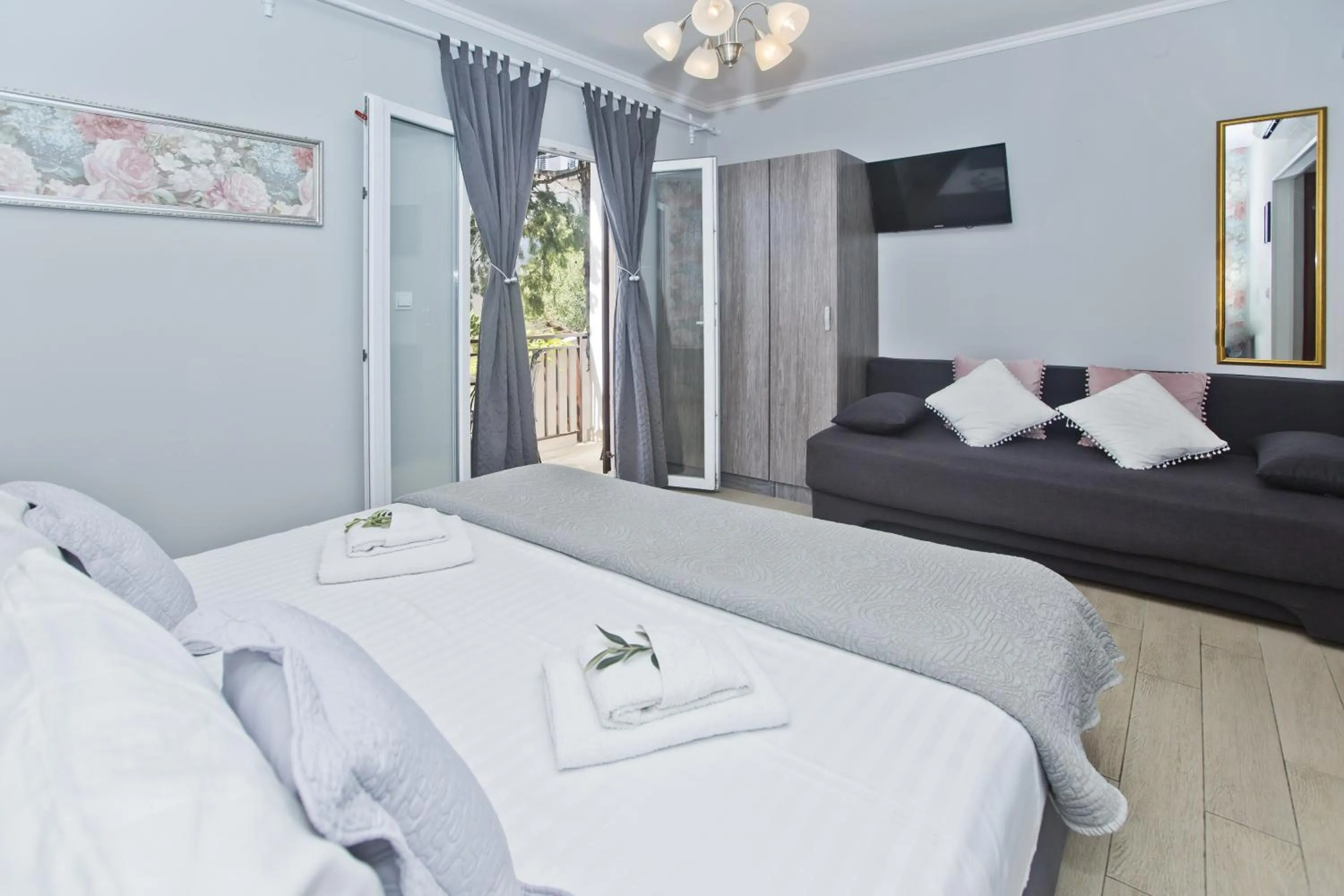 Bed in Villa Milton Hvar