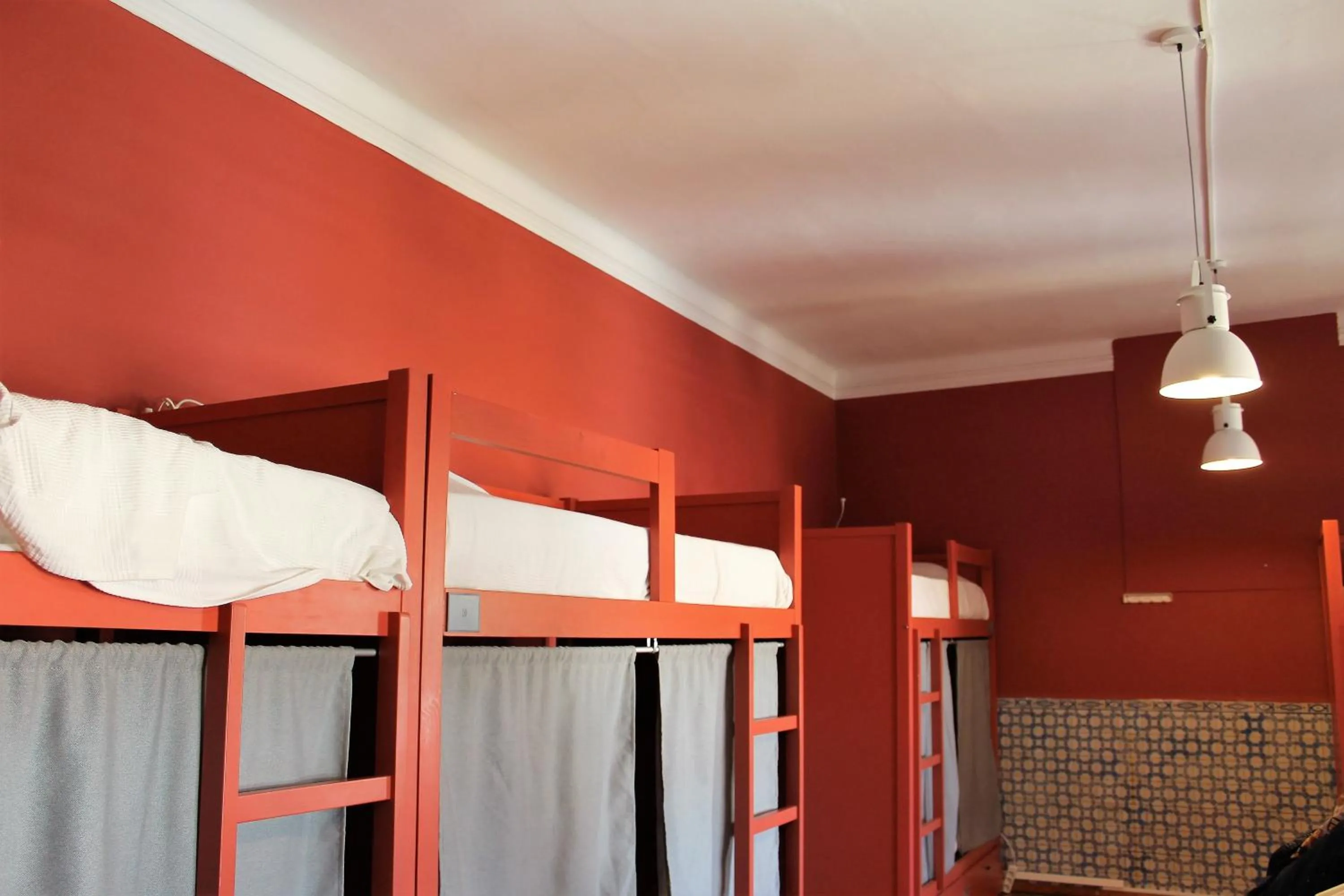 Bed in 12-Bed Female Dormitory Room in Back to Lisbon Hostel
