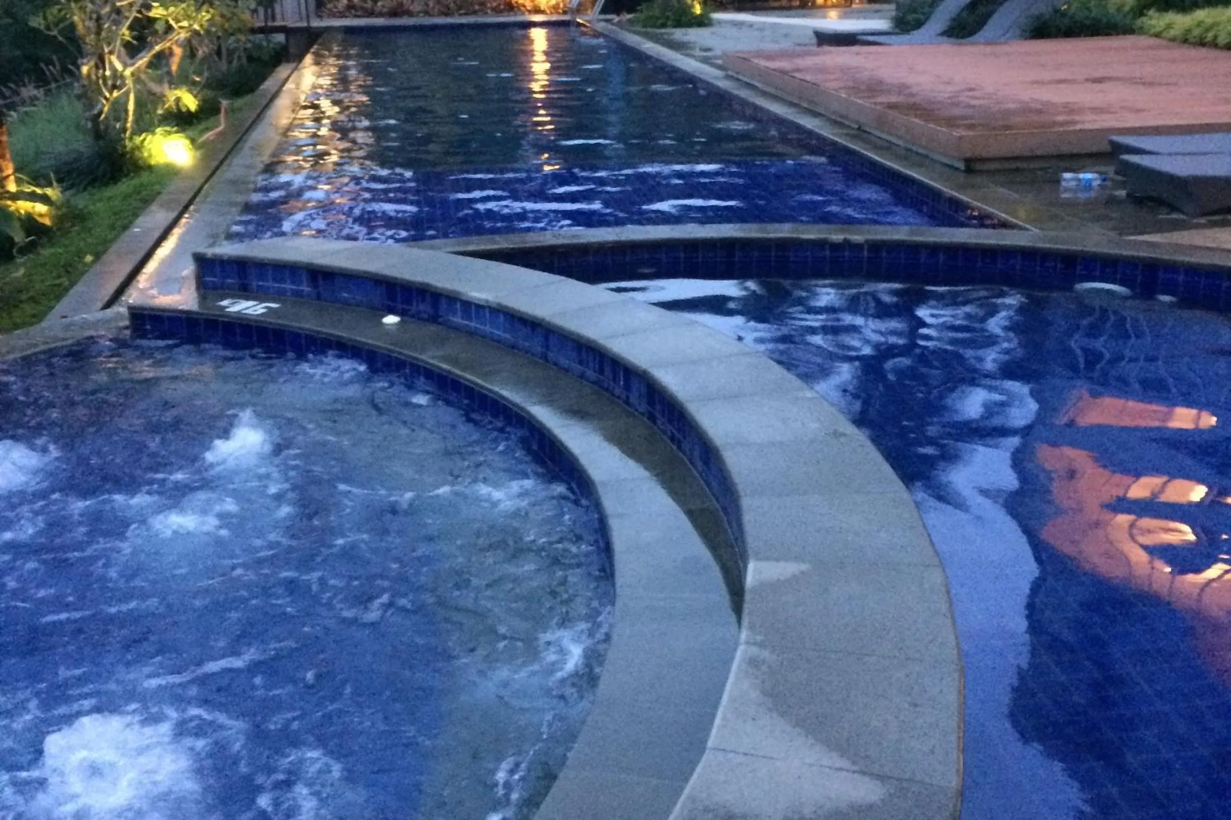 Swimming pool in TechieRoom Kotlin at Clove Garden Residence