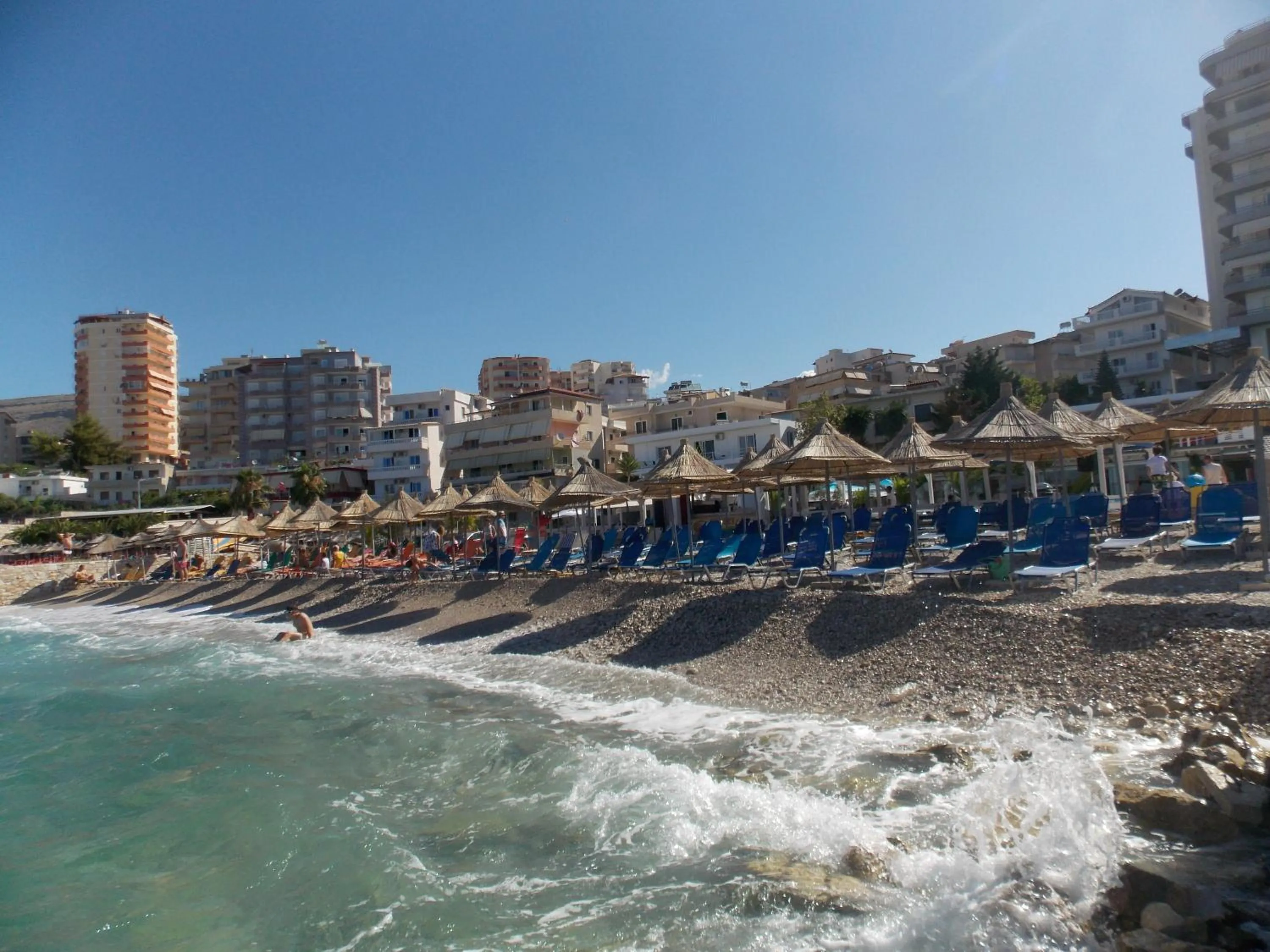 Beach in Sunset Suites