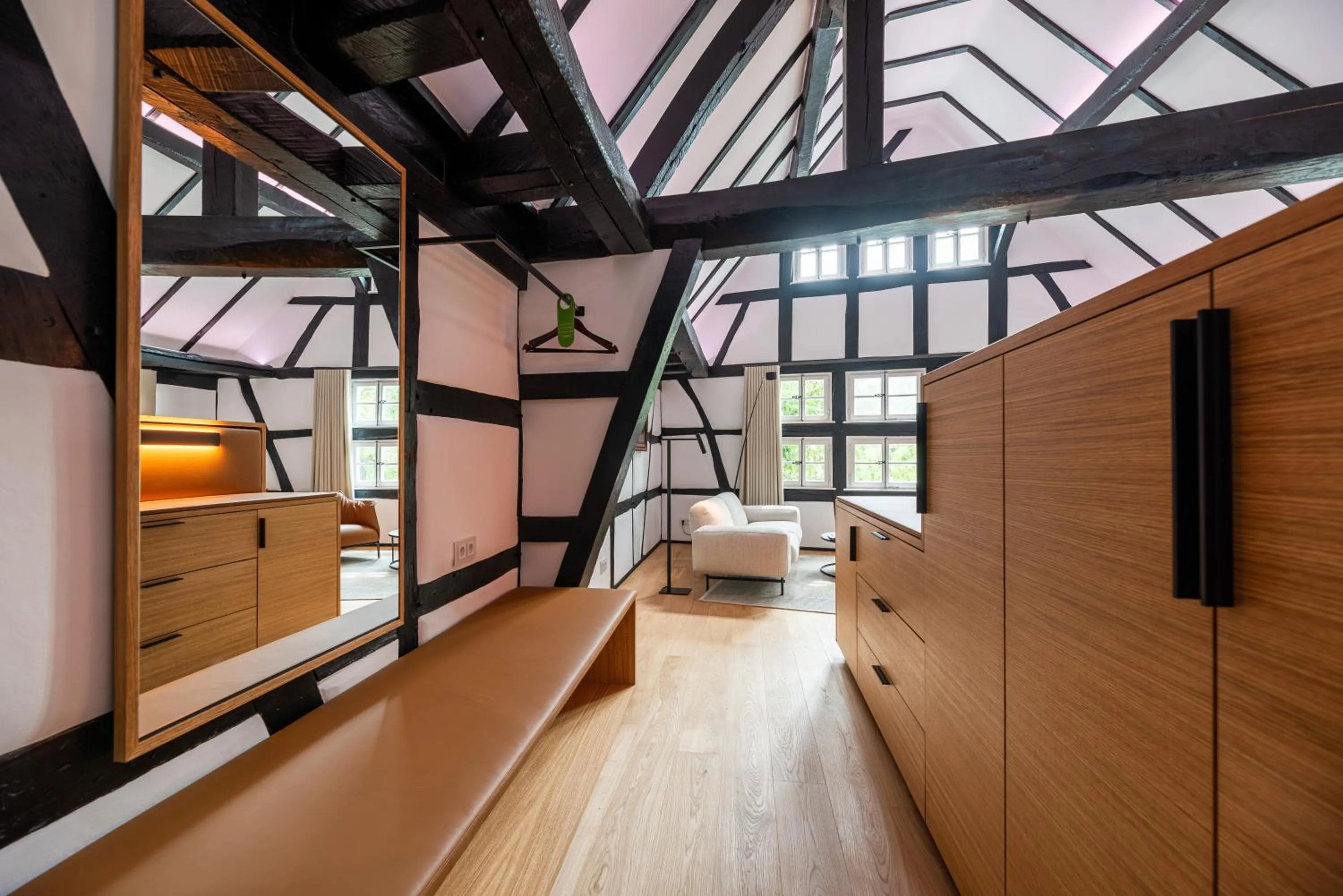 wardrobe, Bed in Neumühle Resort & Spa