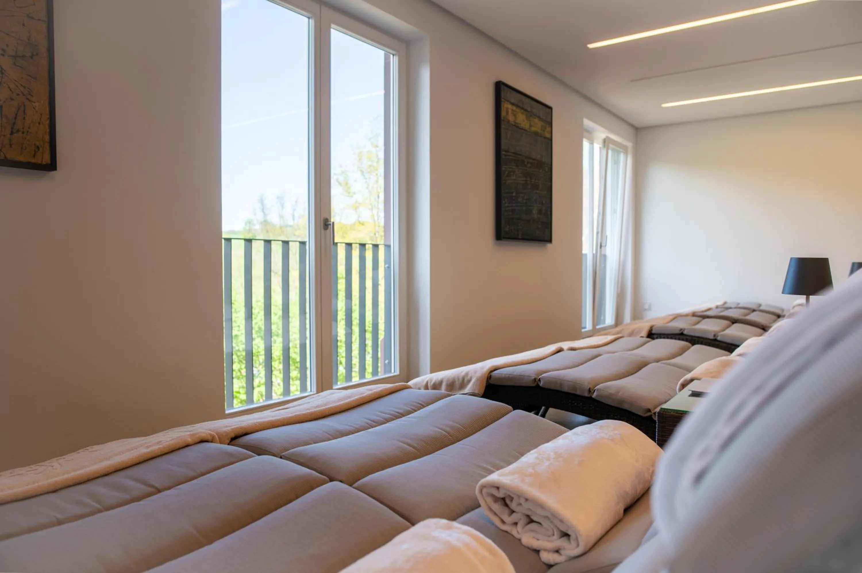 Spa and wellness centre/facilities, Bed in Neumühle Resort & Spa