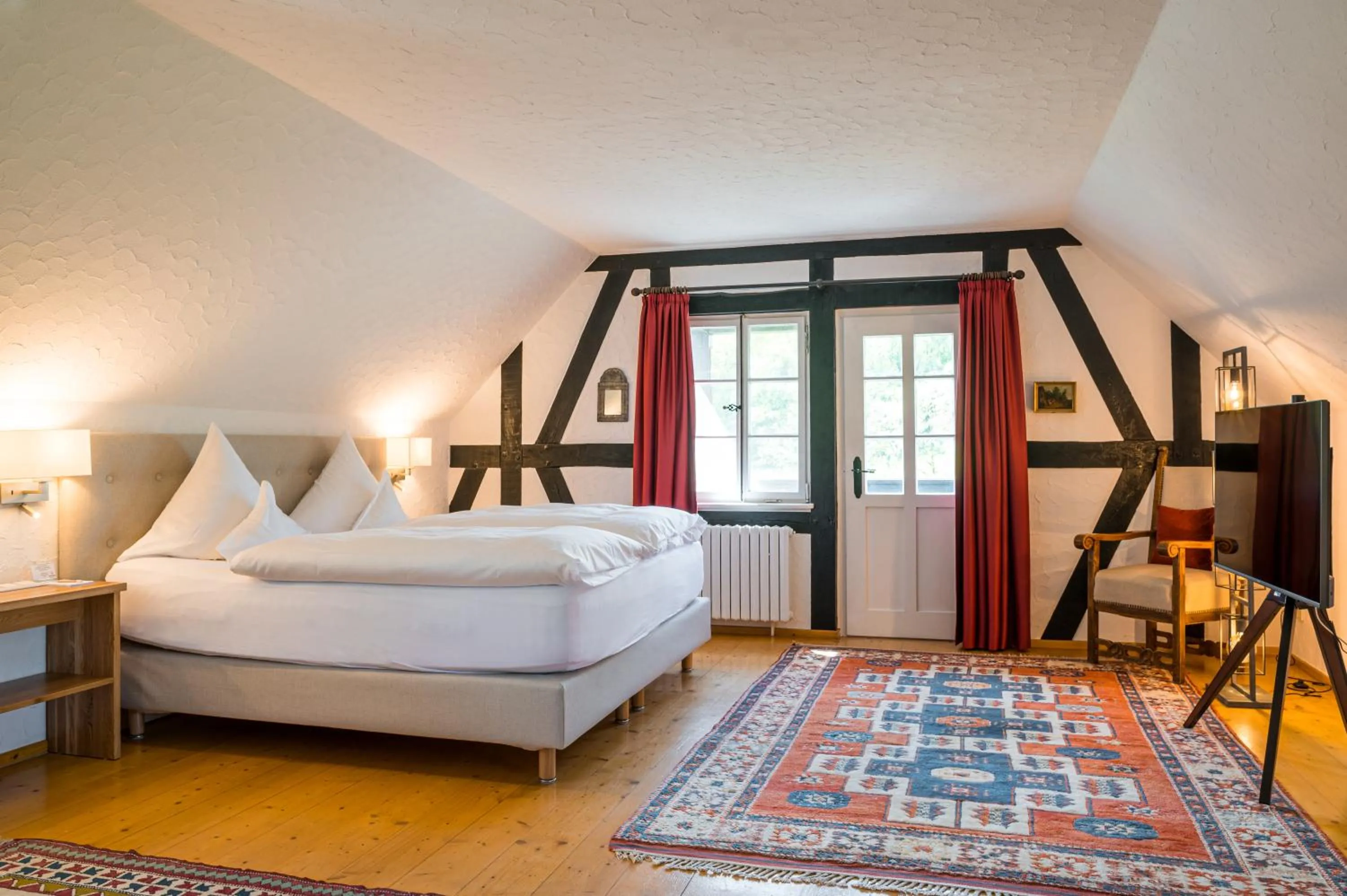 Bed in Neumühle Resort & Spa