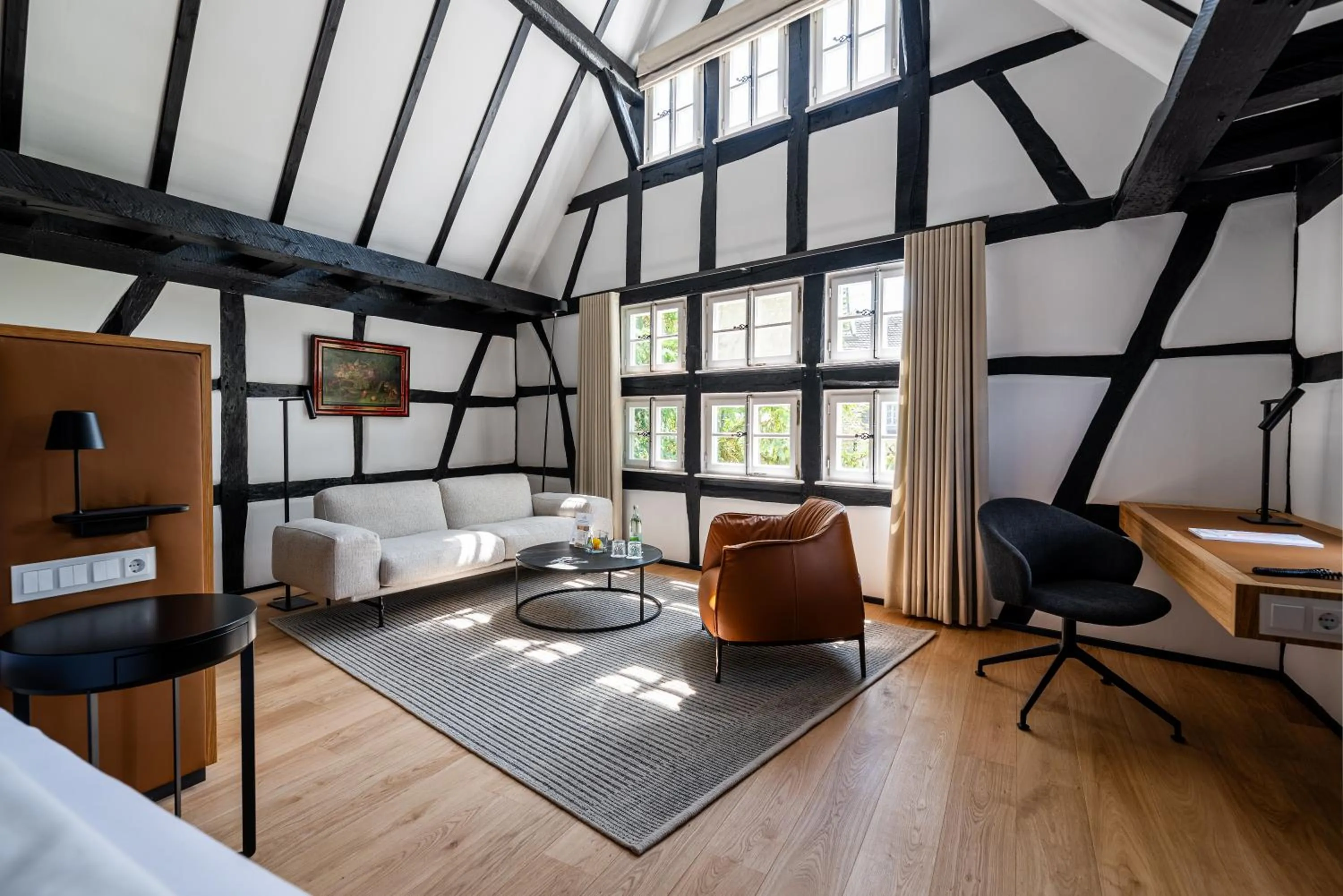 Living room, Bed in Neumühle Resort & Spa