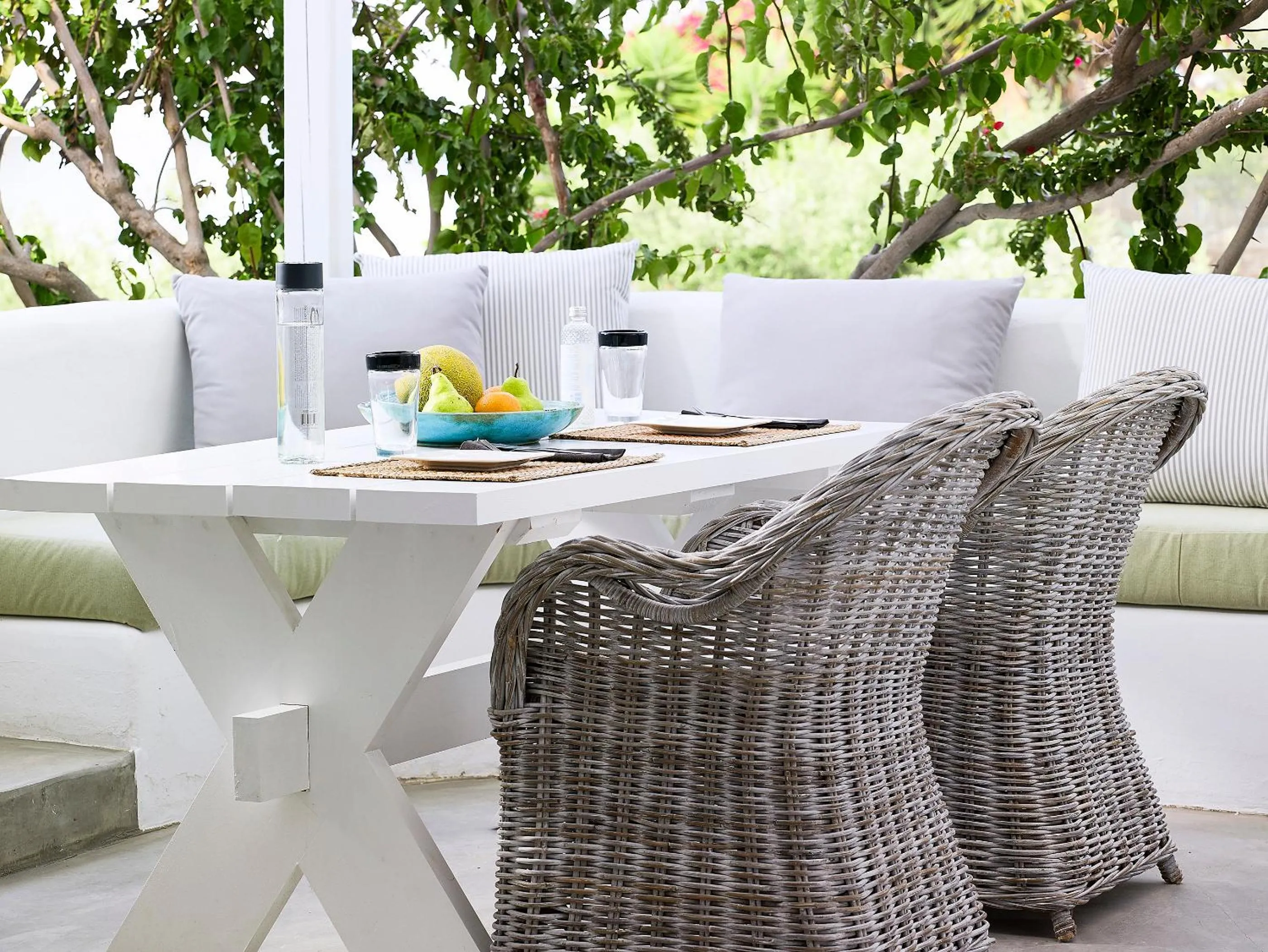 Balcony/Terrace in Delmar Apartments & Suites Milos - Delmar Collection