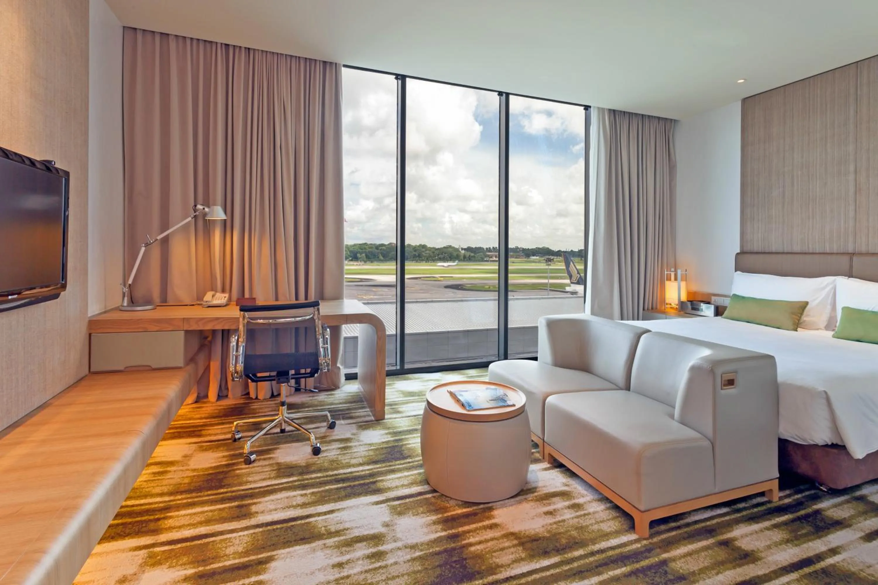 Bedroom, Bed in Crowne Plaza Changi Airport by IHG