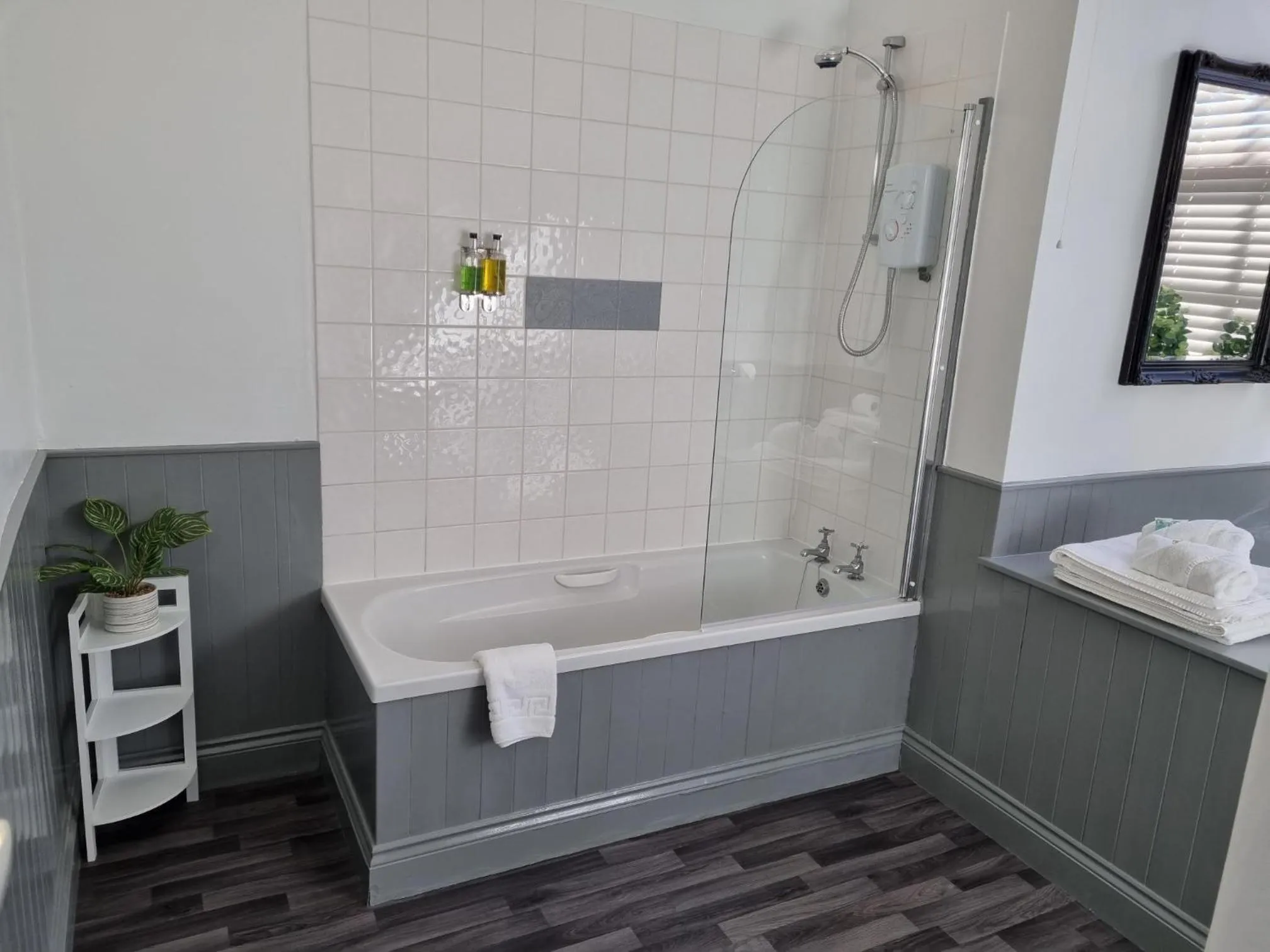 Bathroom in OYO The Leven