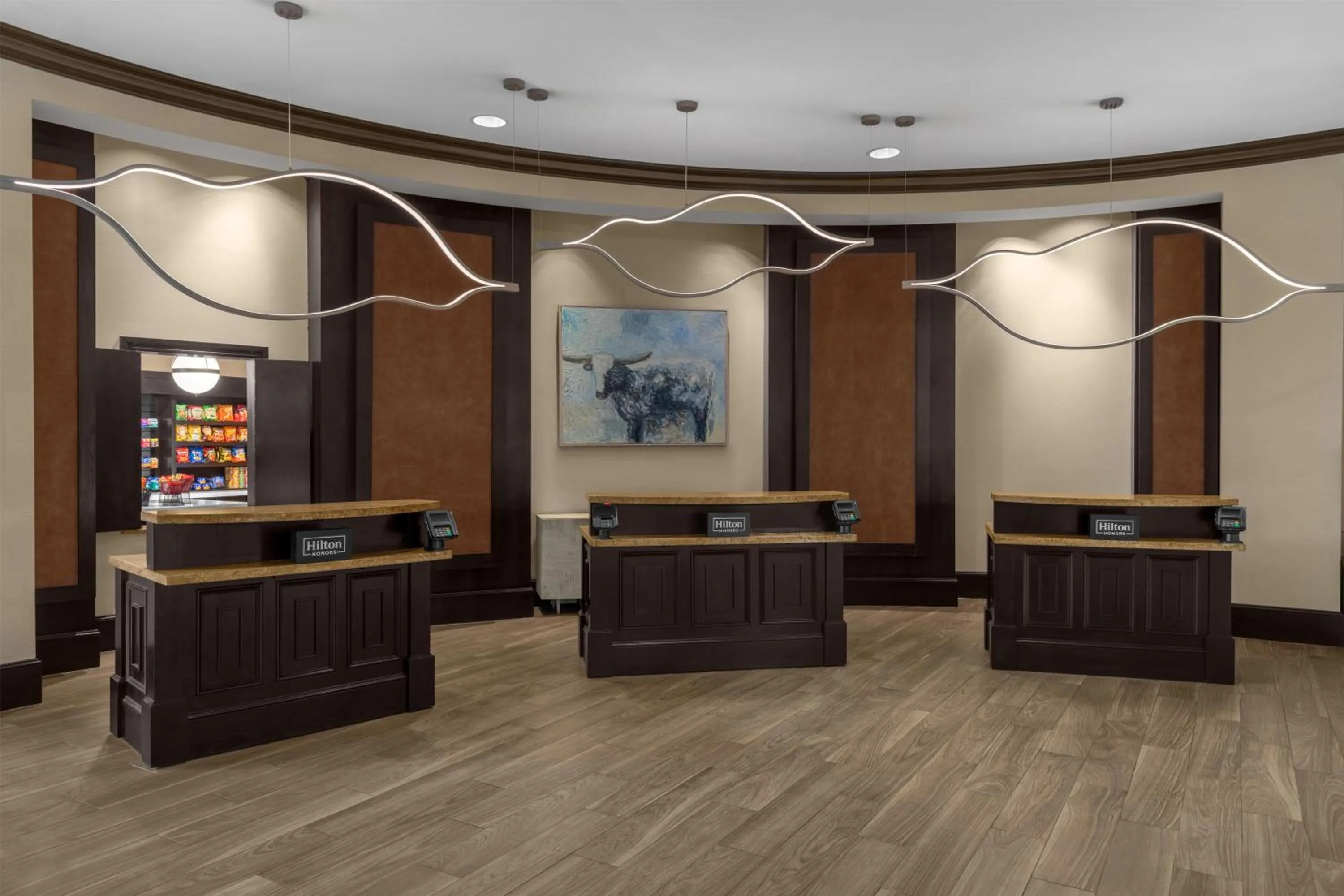 Lobby or reception in Embassy Suites San Antonio Riverwalk-Downtown