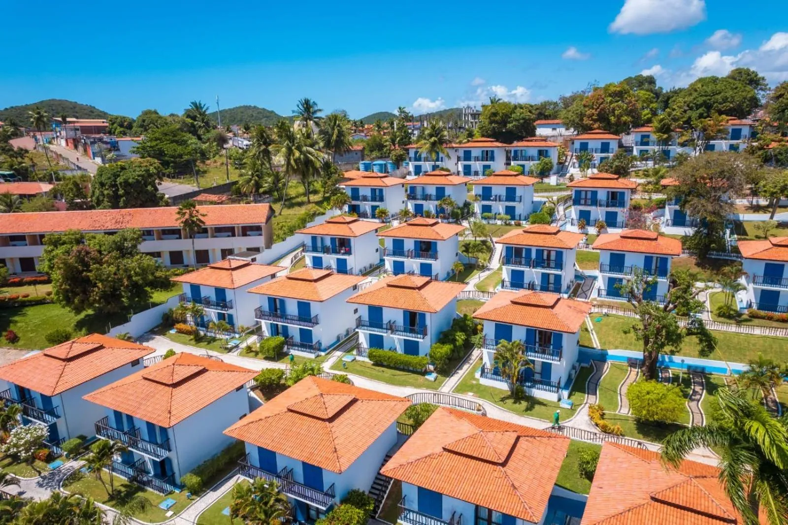 Bird's eye view in D Beach Resort