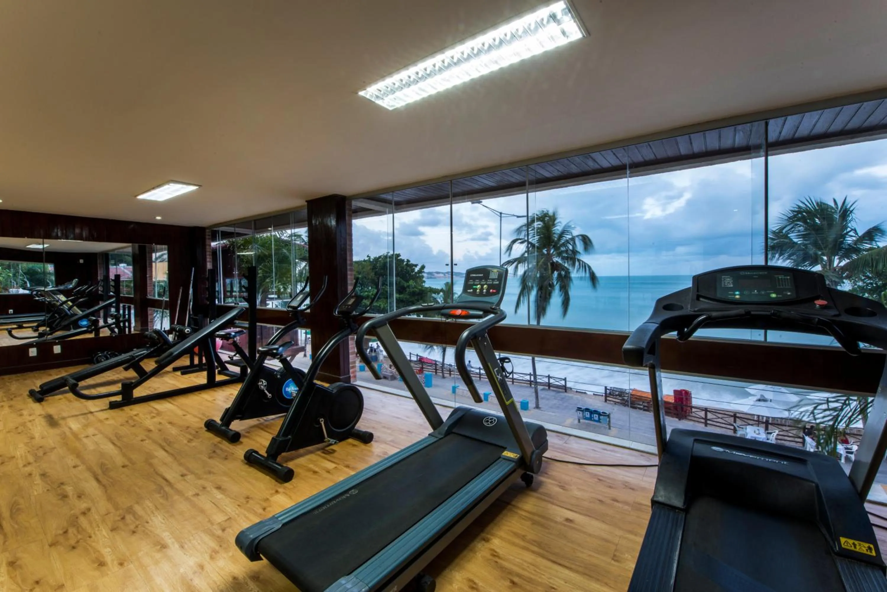 Fitness centre/facilities in D Beach Resort