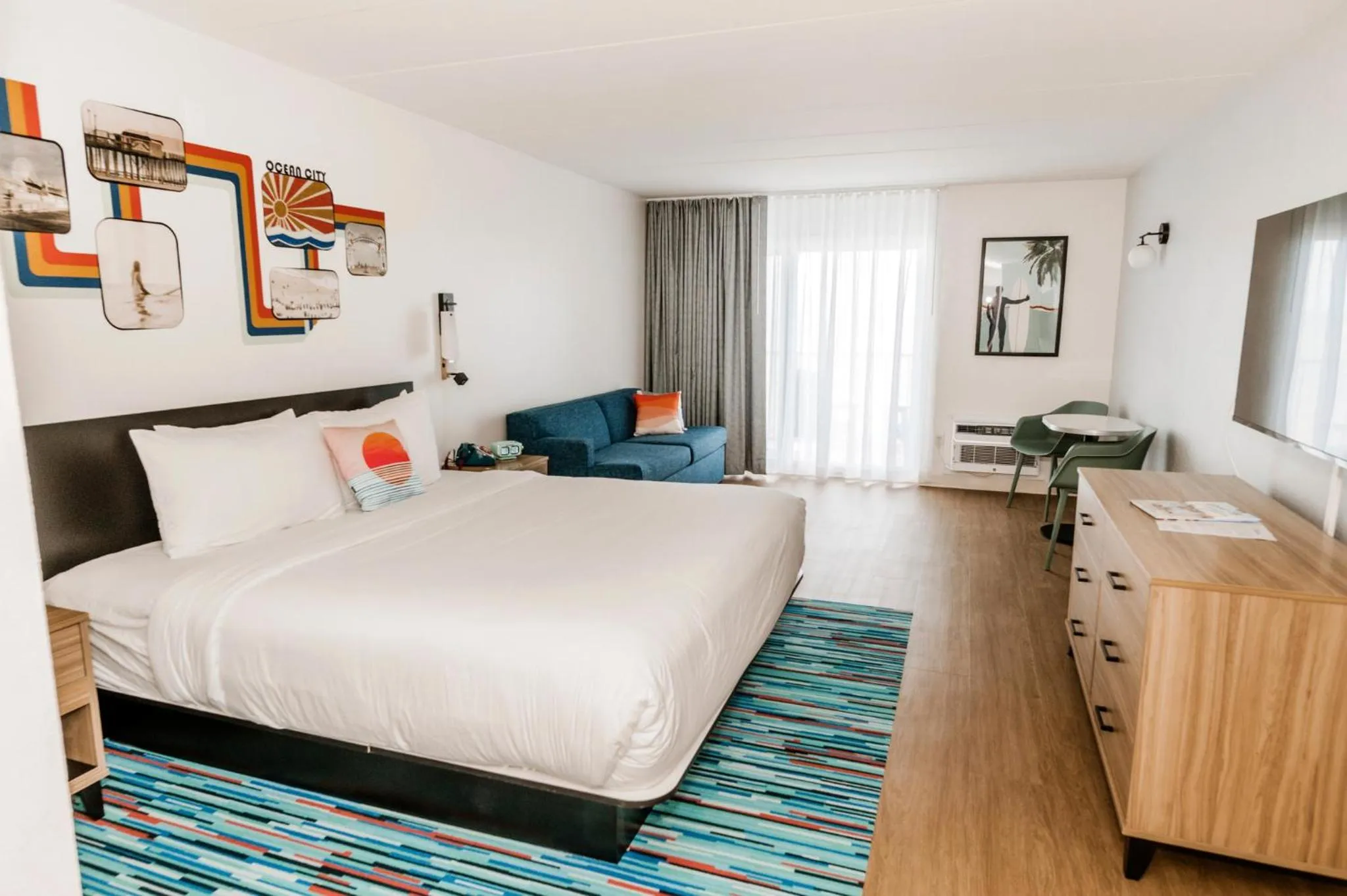 Photo of the whole room, Bed in SeaLoft Oceanfront Hotel