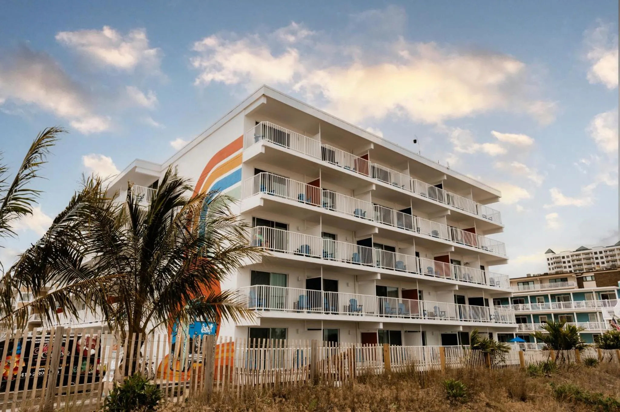 Property building in SeaLoft Oceanfront Hotel
