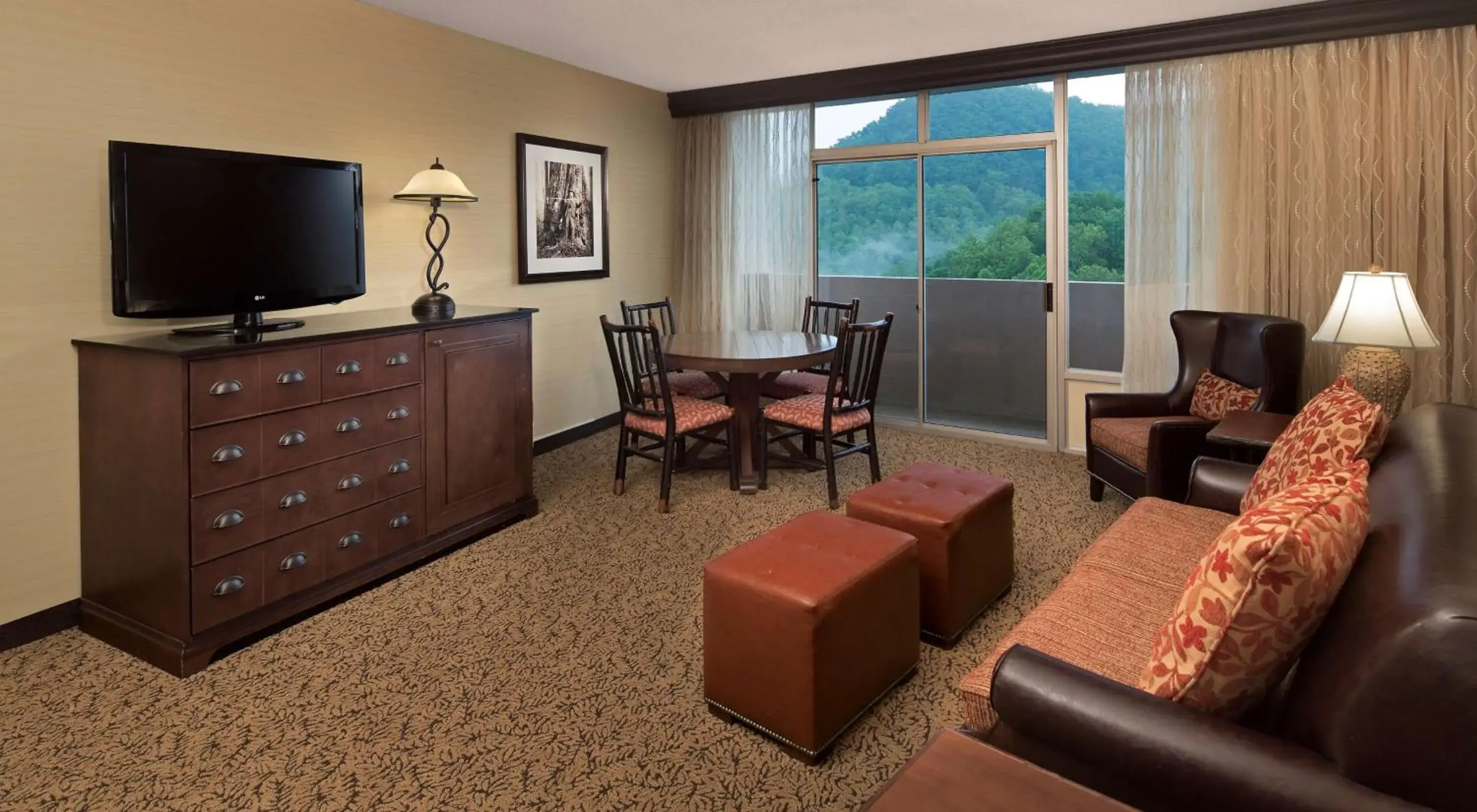 Living room in The Park Vista - A DoubleTree by Hilton Hotel - Gatlinburg Living room in The Park Vista - A DoubleTree by Hilton Hotel - Gatlinburg