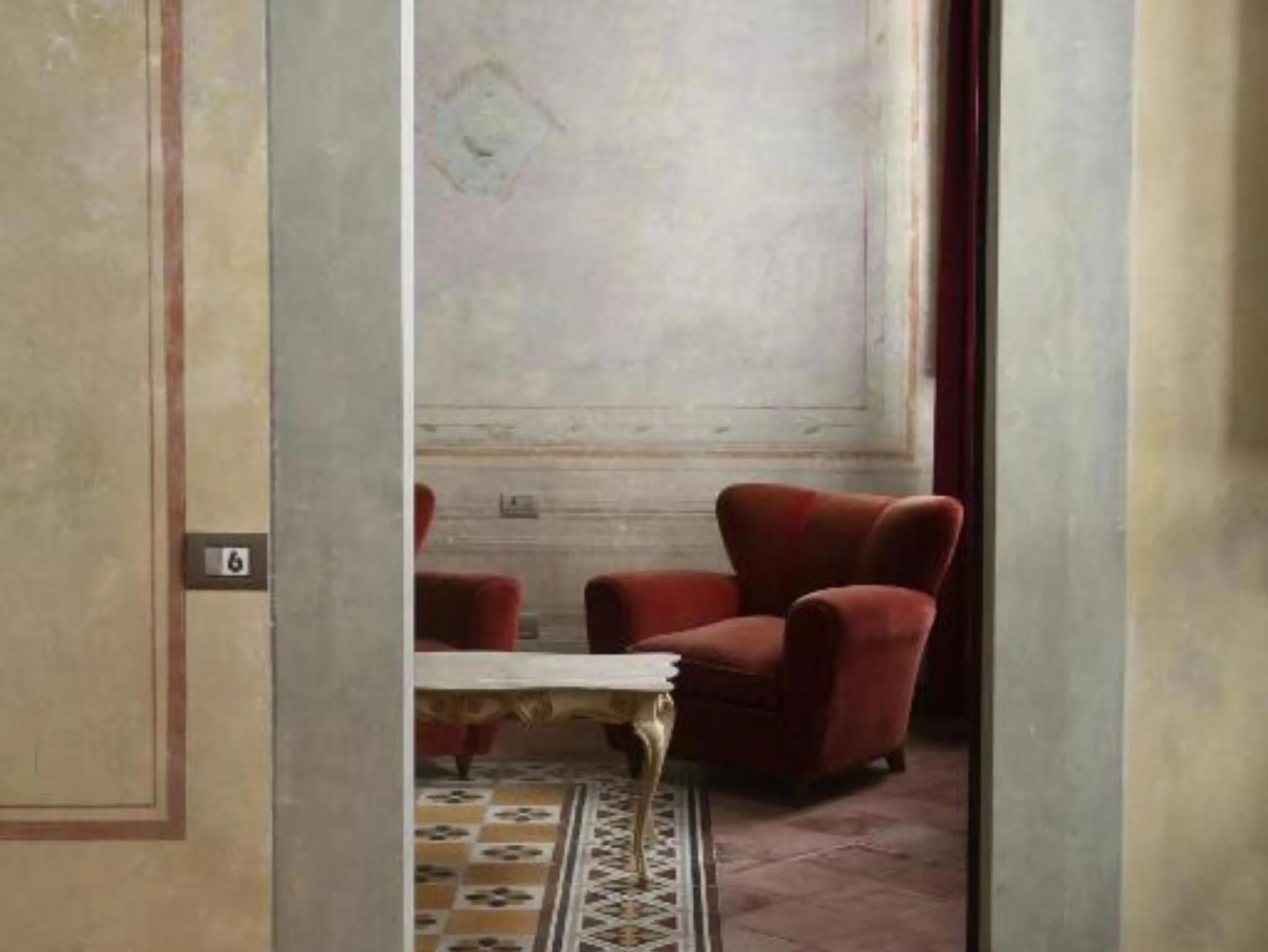 Seating area in Numa Florence Palazzo San Niccolò