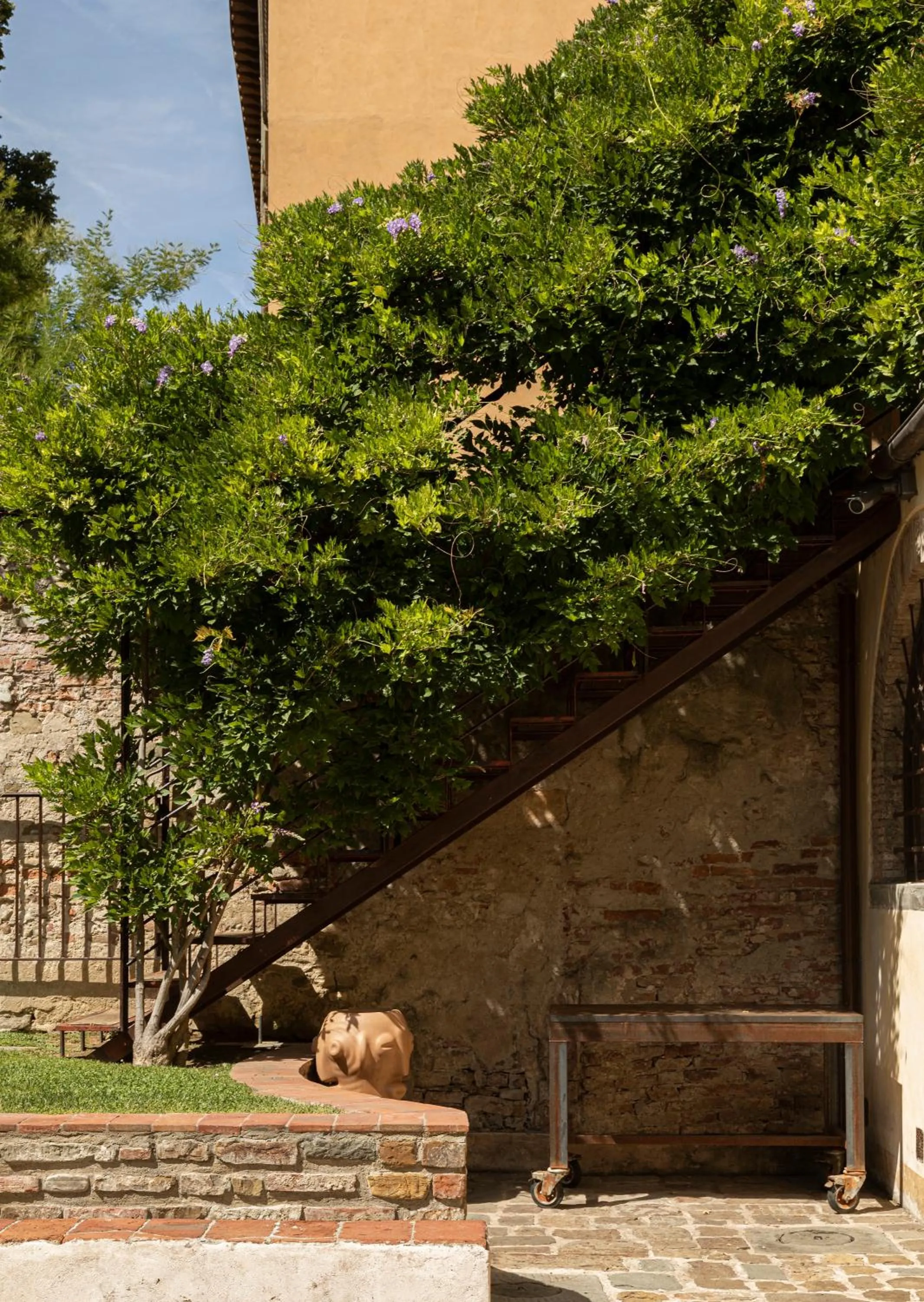 Garden in Numa Florence Palazzo San Niccolò