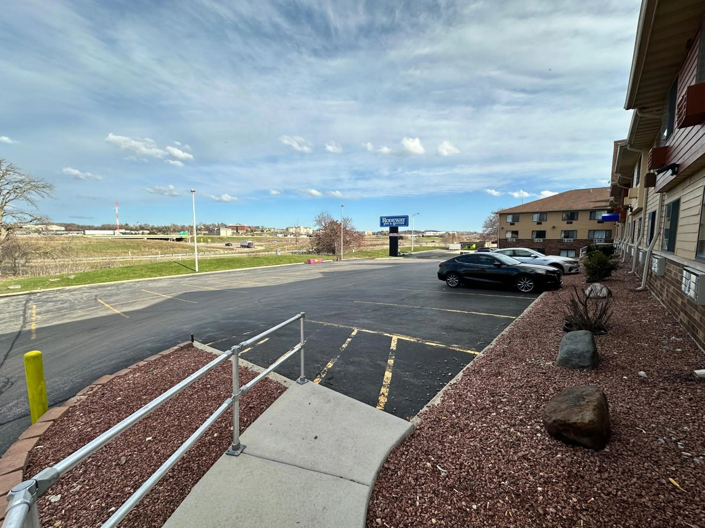 Property building in Rodeway Inn & Suites Madison East