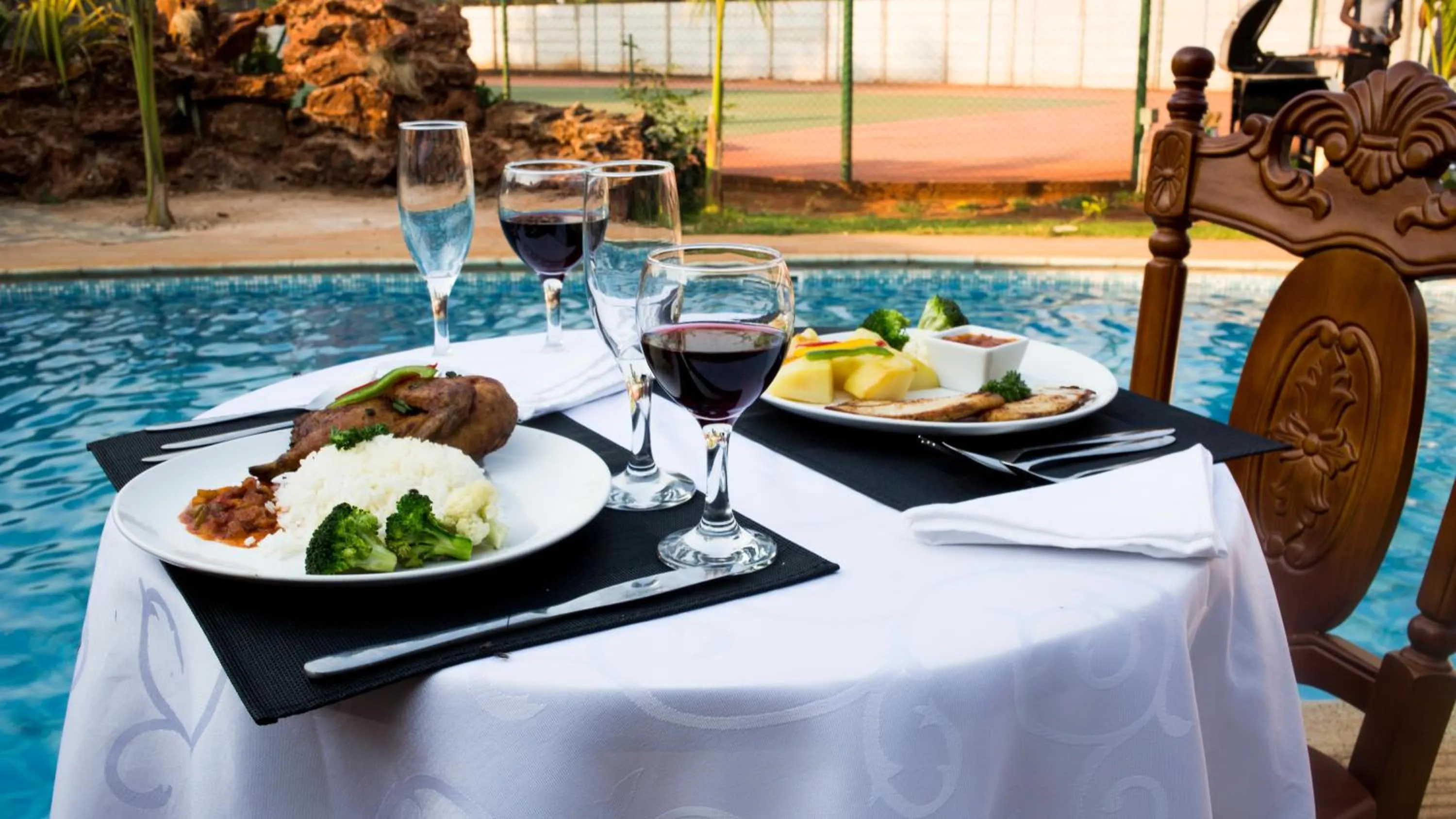 Swimming pool in Mt Pleasant Bed and Breakfast Ltd