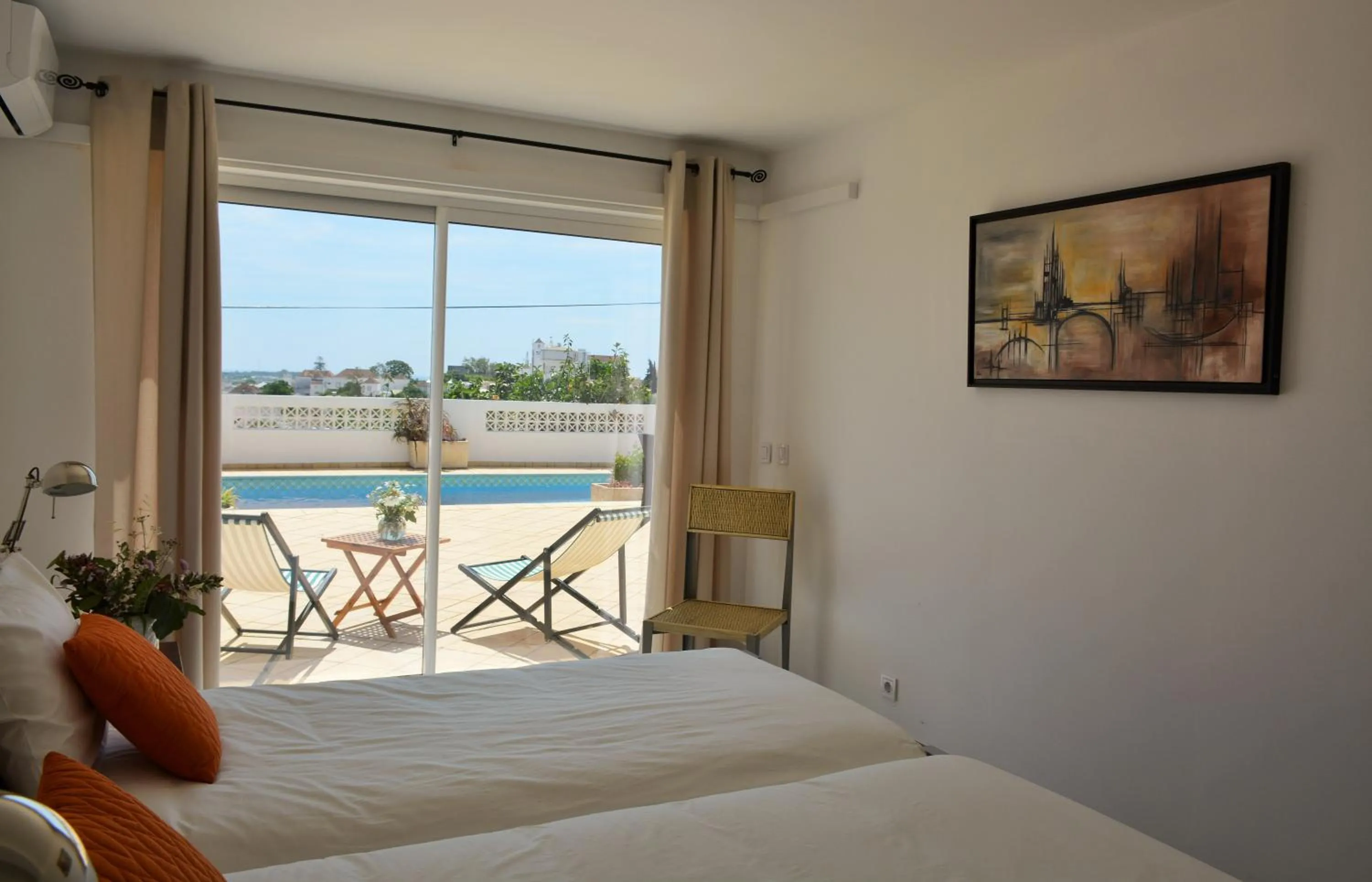 Bedroom, Bed in Tavira Terrace