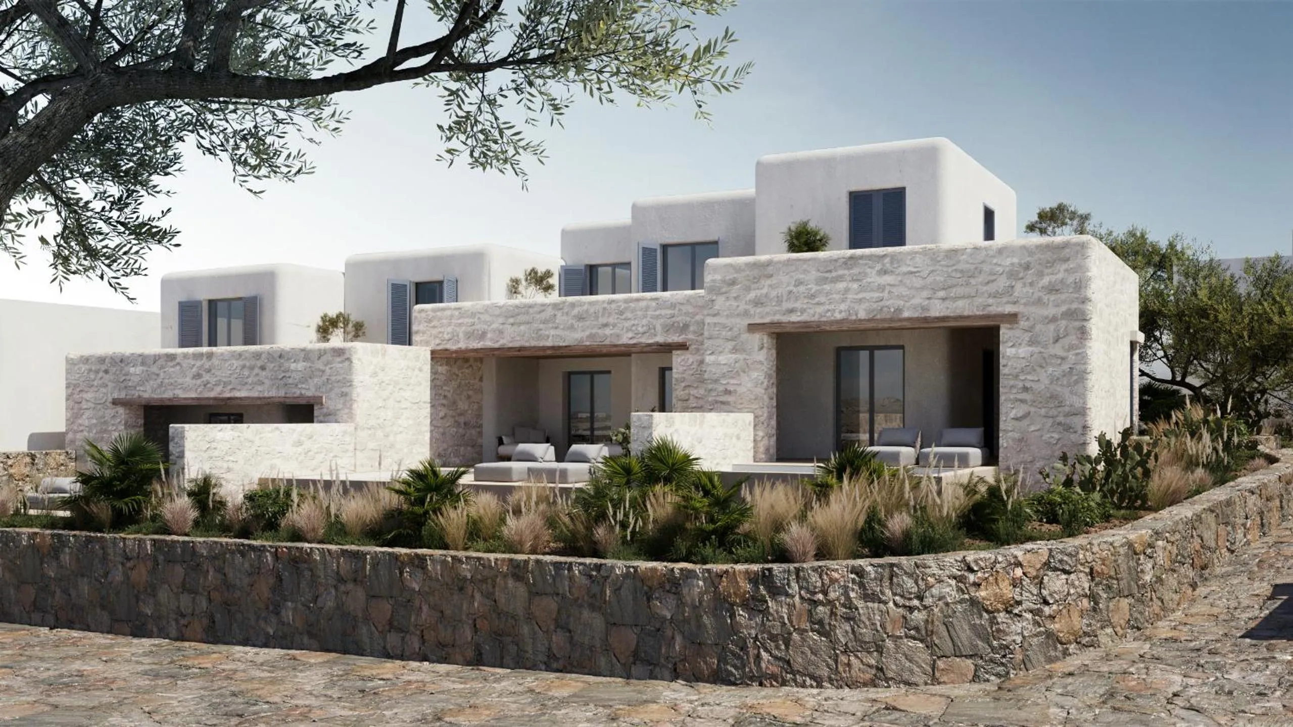 Property building in Anastasia Resort by Spilia