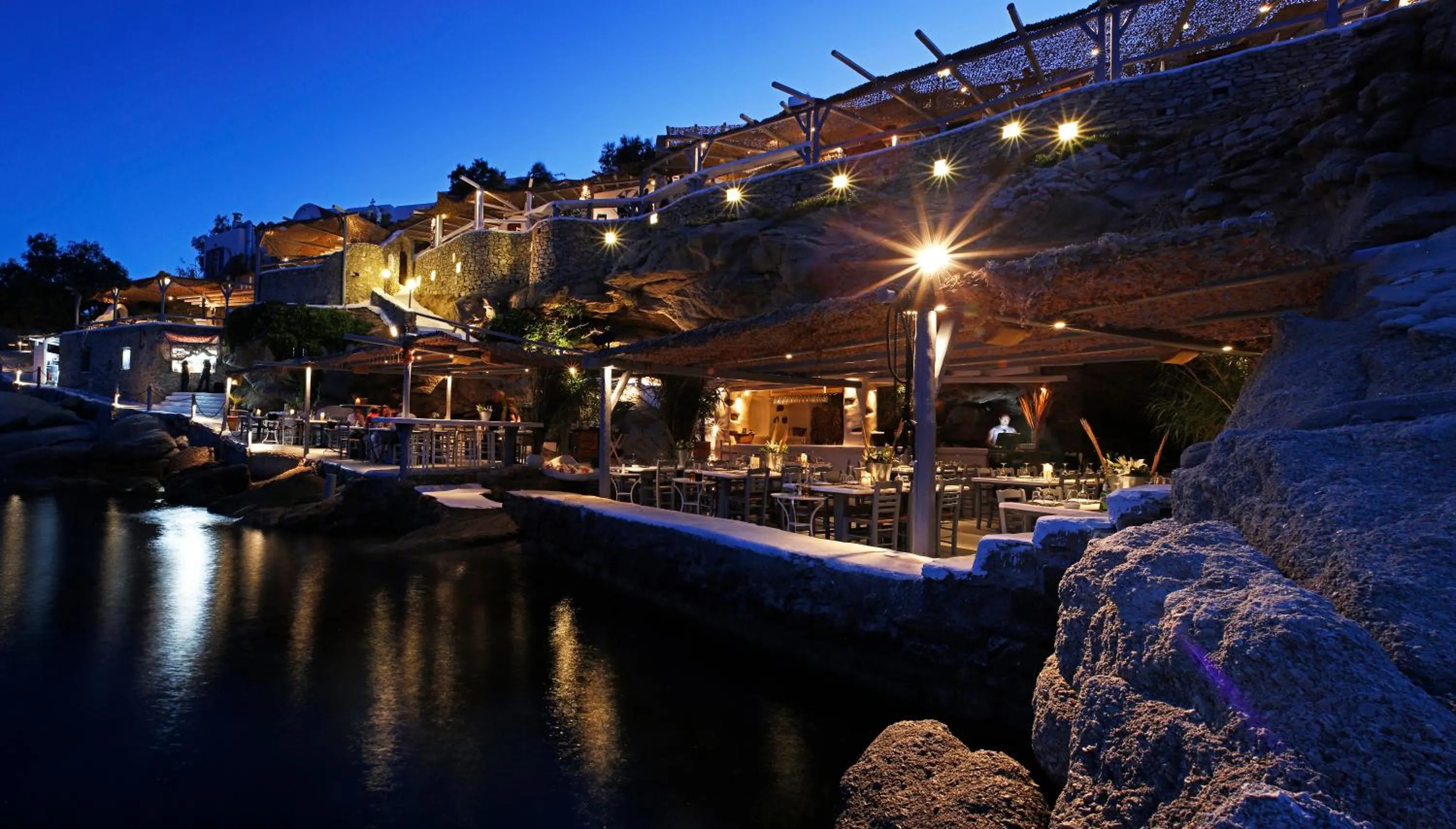 Restaurant/places to eat in Anastasia Resort by Spilia