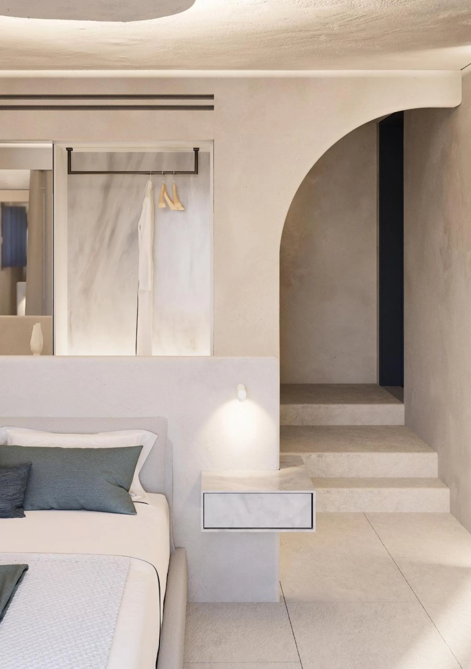 Bed in Anastasia Resort by Spilia