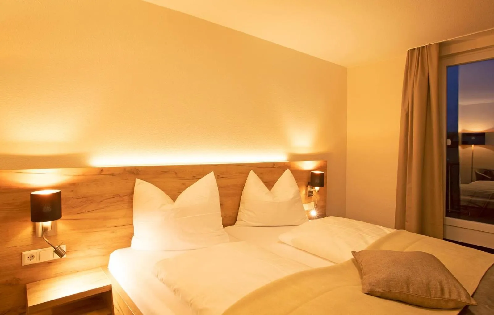 Bed in Hotel & Gutsgasthaus Köberle