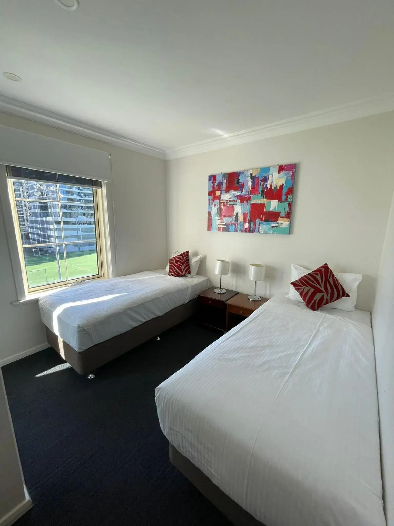 Bedroom, Bed in South Yarra Central Apartment Hotel Bedroom, Bed in South Yarra Central Apartment Hotel