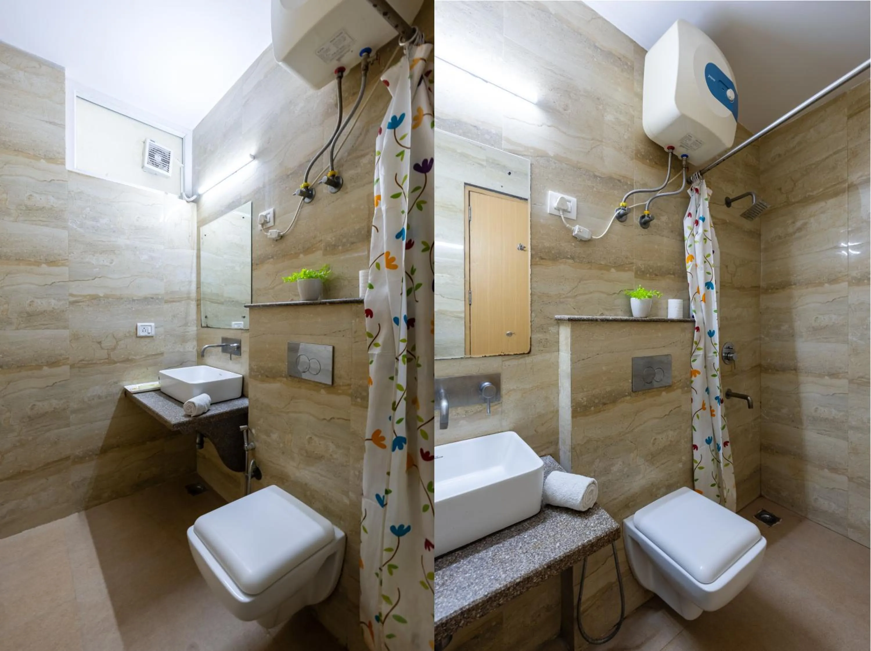 Shower in Arch - Near Aerocity New Delhi