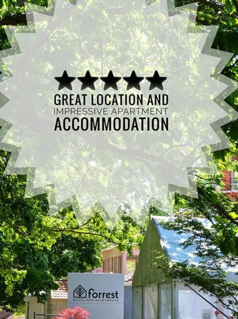 Property building in Forrest Hotel & Apartments