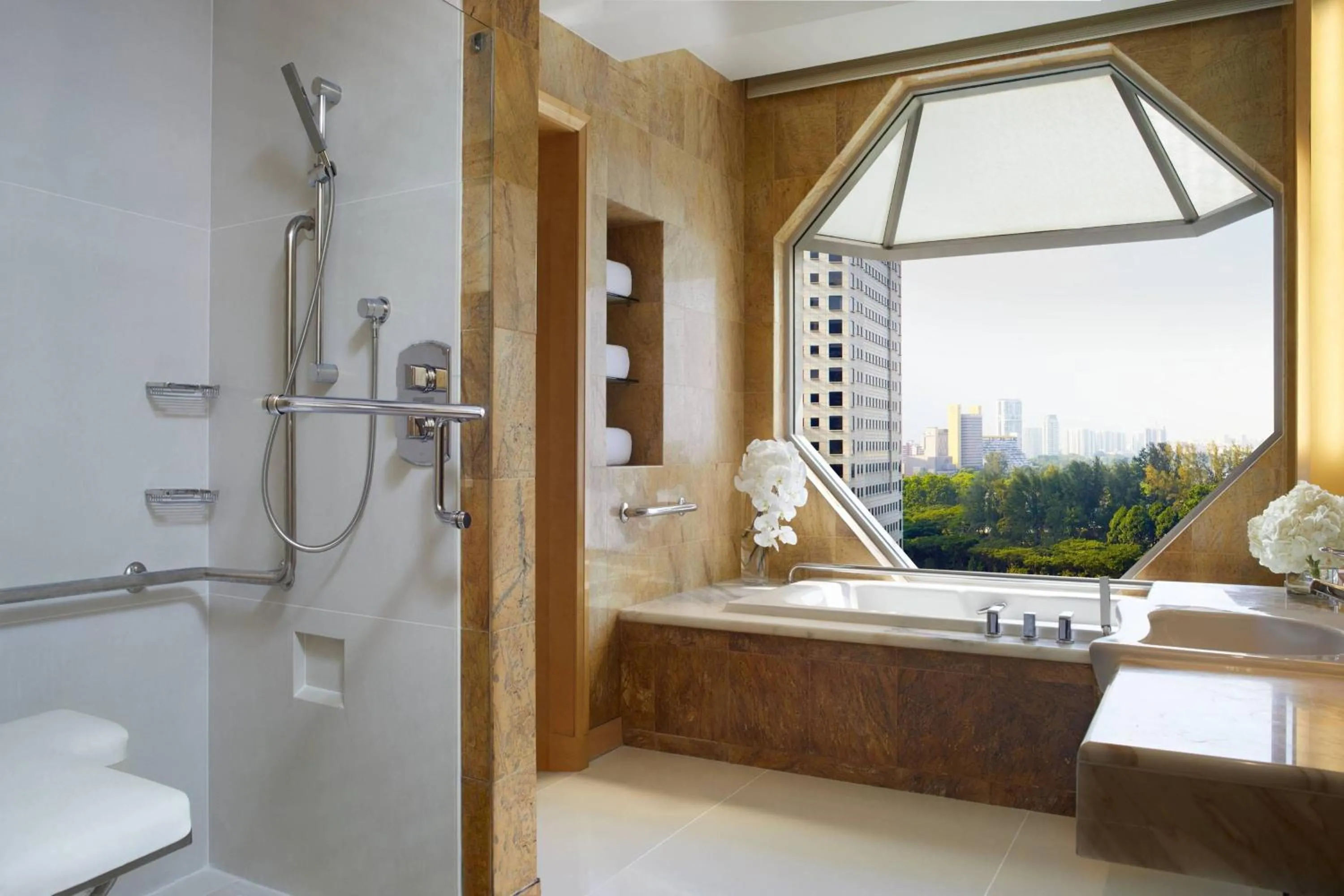 Bathroom in The Ritz-Carlton, Millenia Singapore