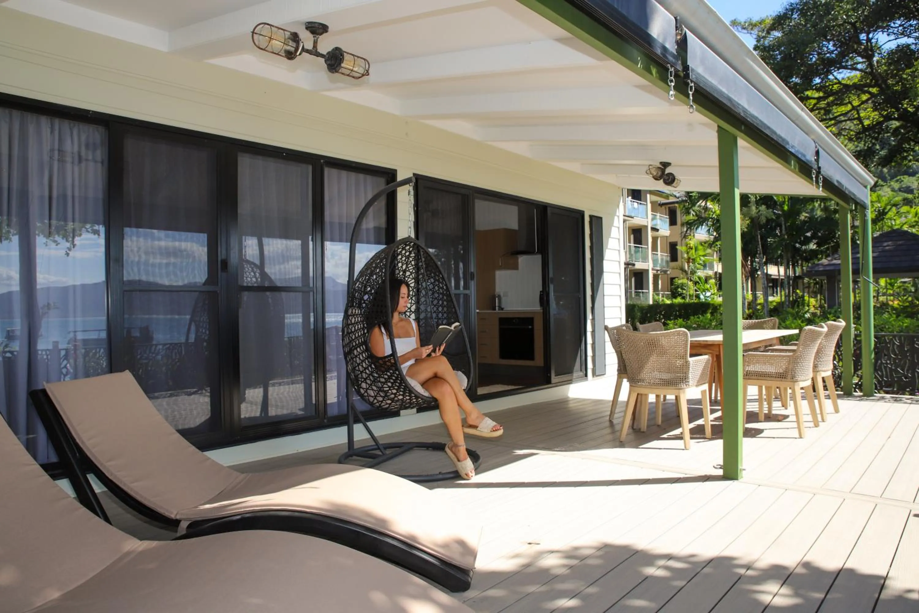 Balcony/Terrace in Fitzroy Island Resort