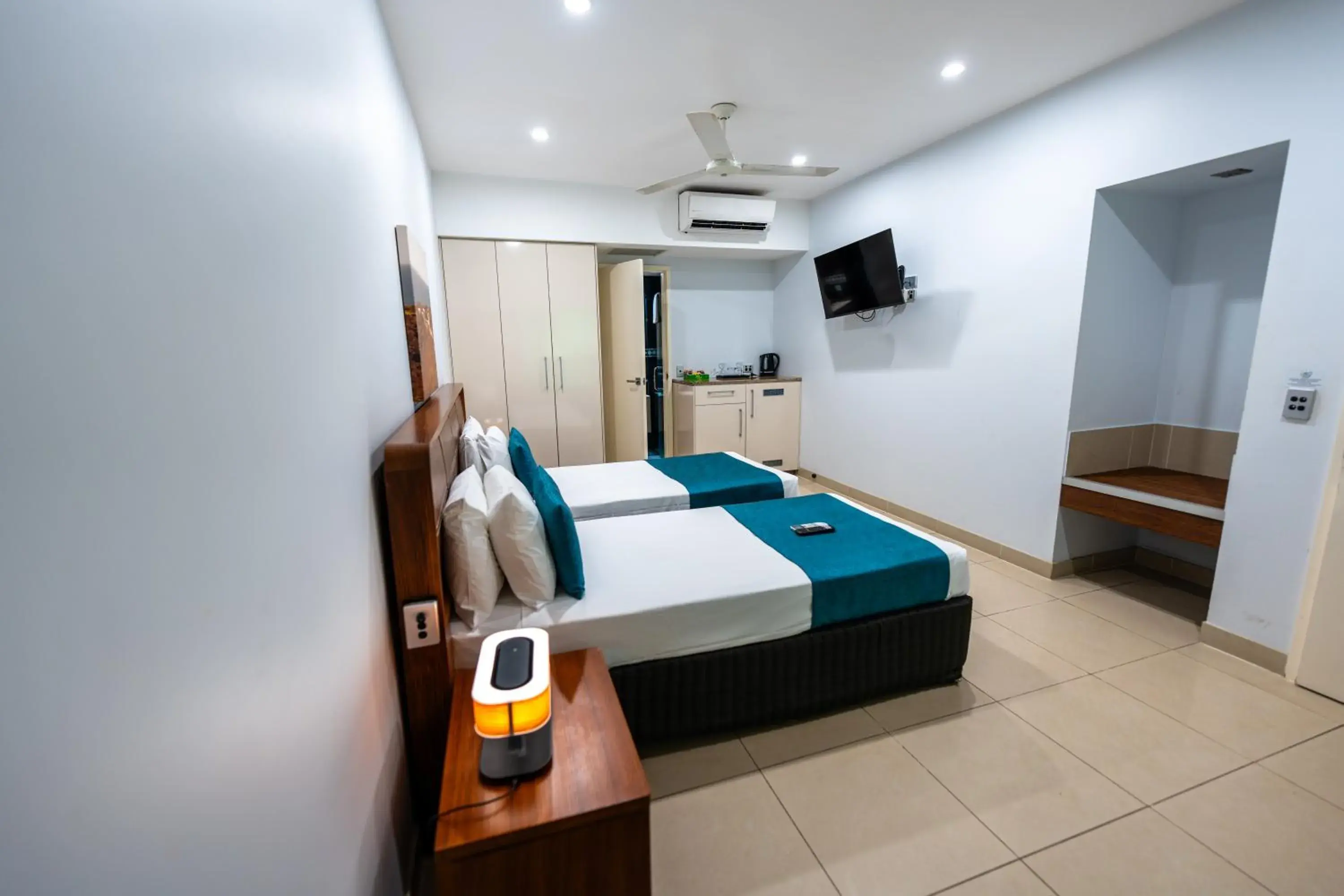 Bed in Fitzroy Island Resort Bed in Fitzroy Island Resort