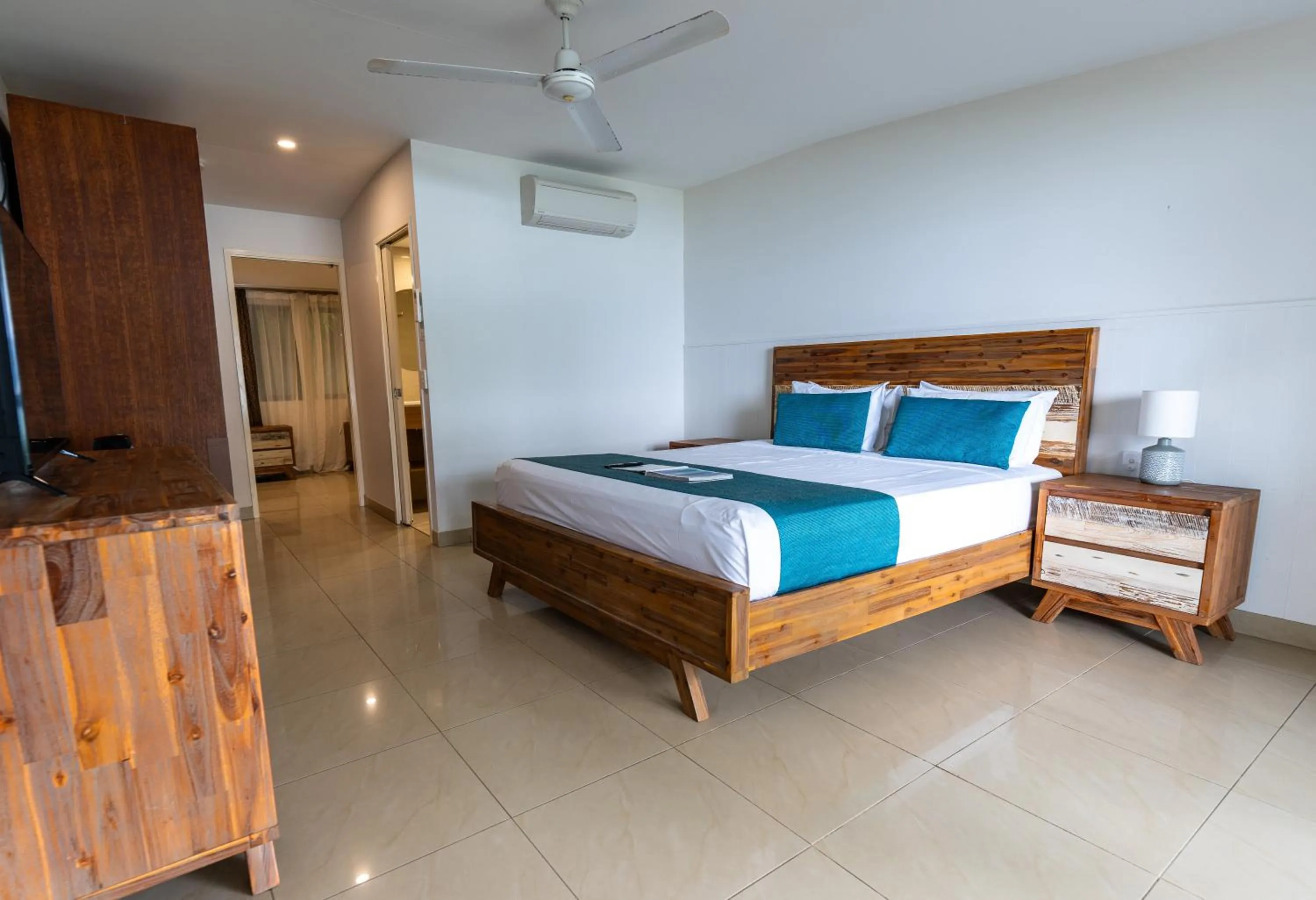 Bed in Fitzroy Island Resort