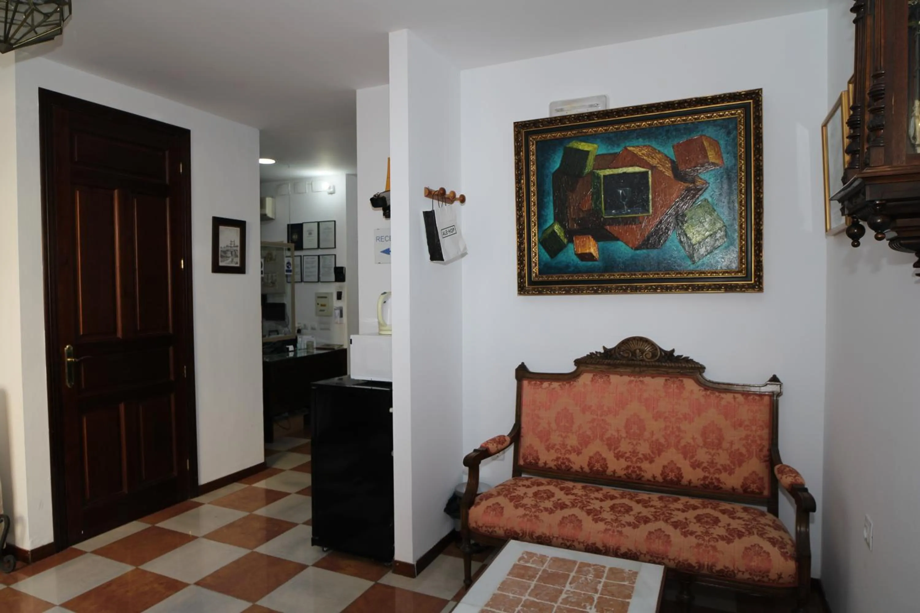 Living room in Don Paula