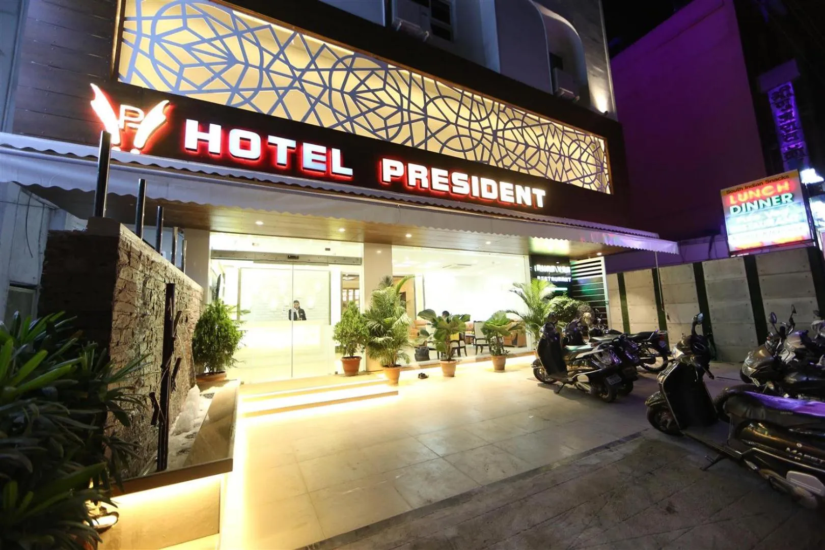 Property building in Hotel President