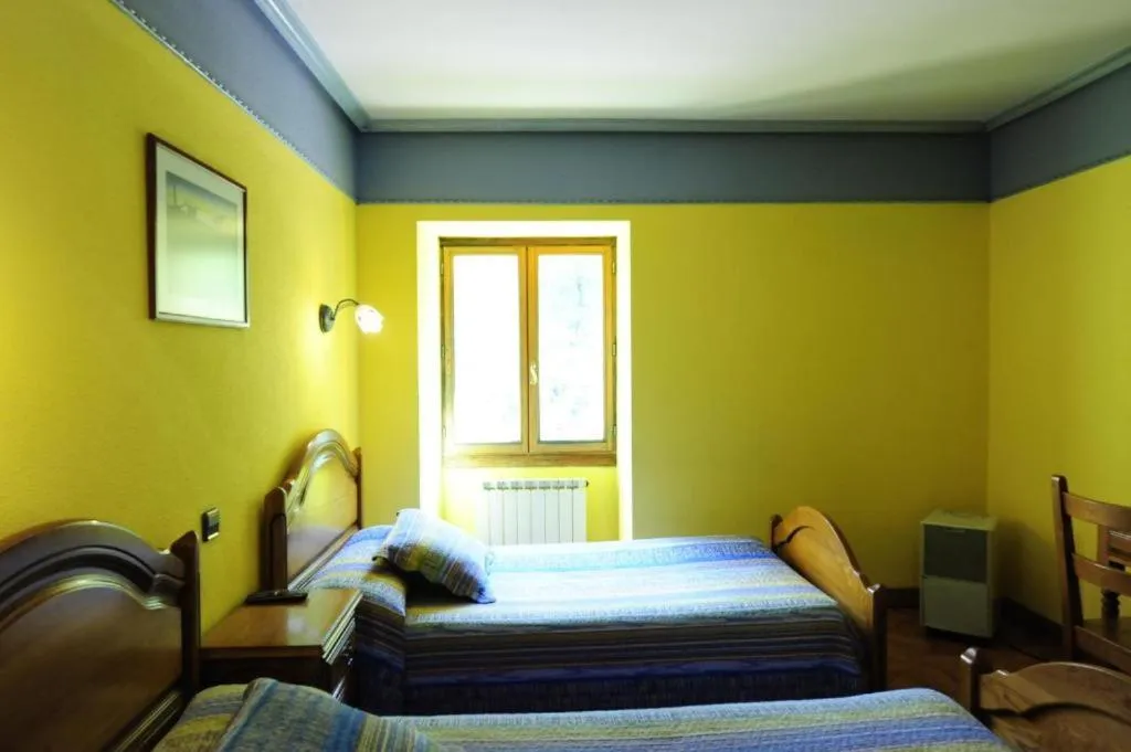 Bed in Hotel Rural Bereau