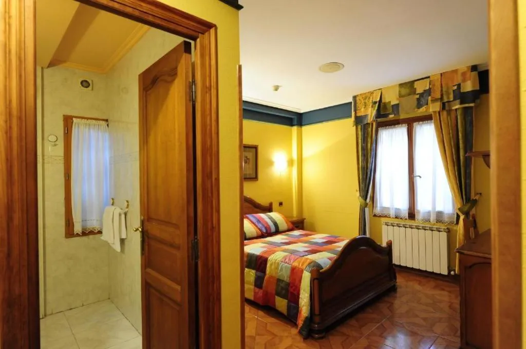 Bed in Hotel Rural Bereau