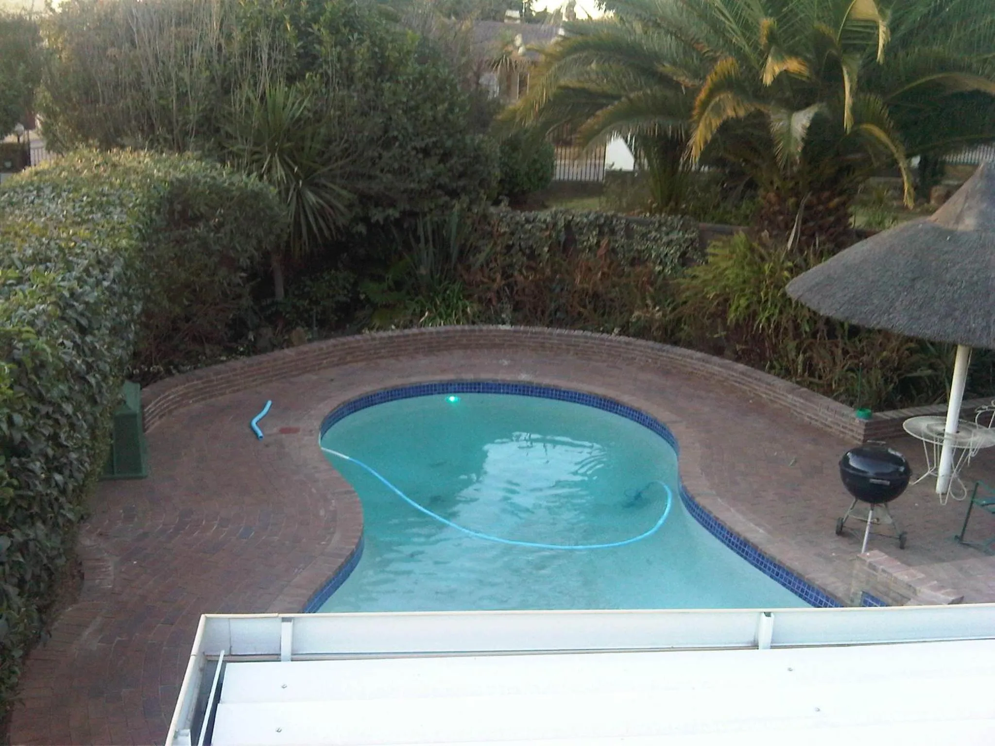 Swimming pool in Homestead Lake Cottage