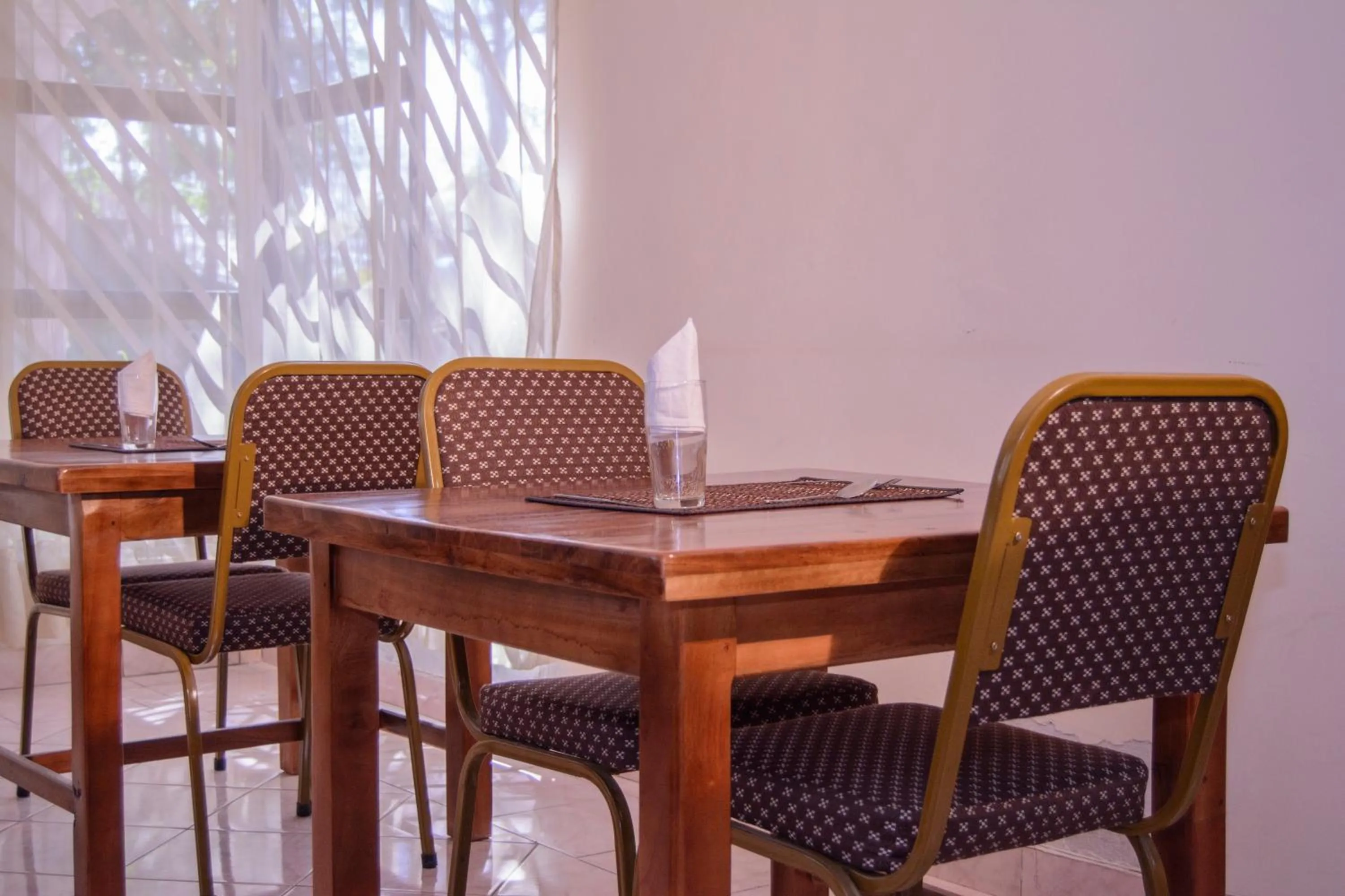 Dining area in The Palace Guest House