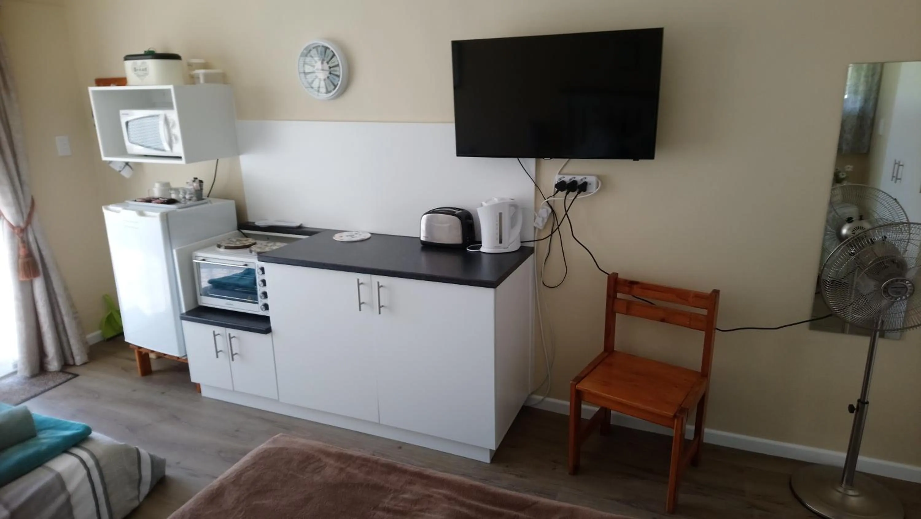 Kitchen or kitchenette in Welterusten Guesthouse