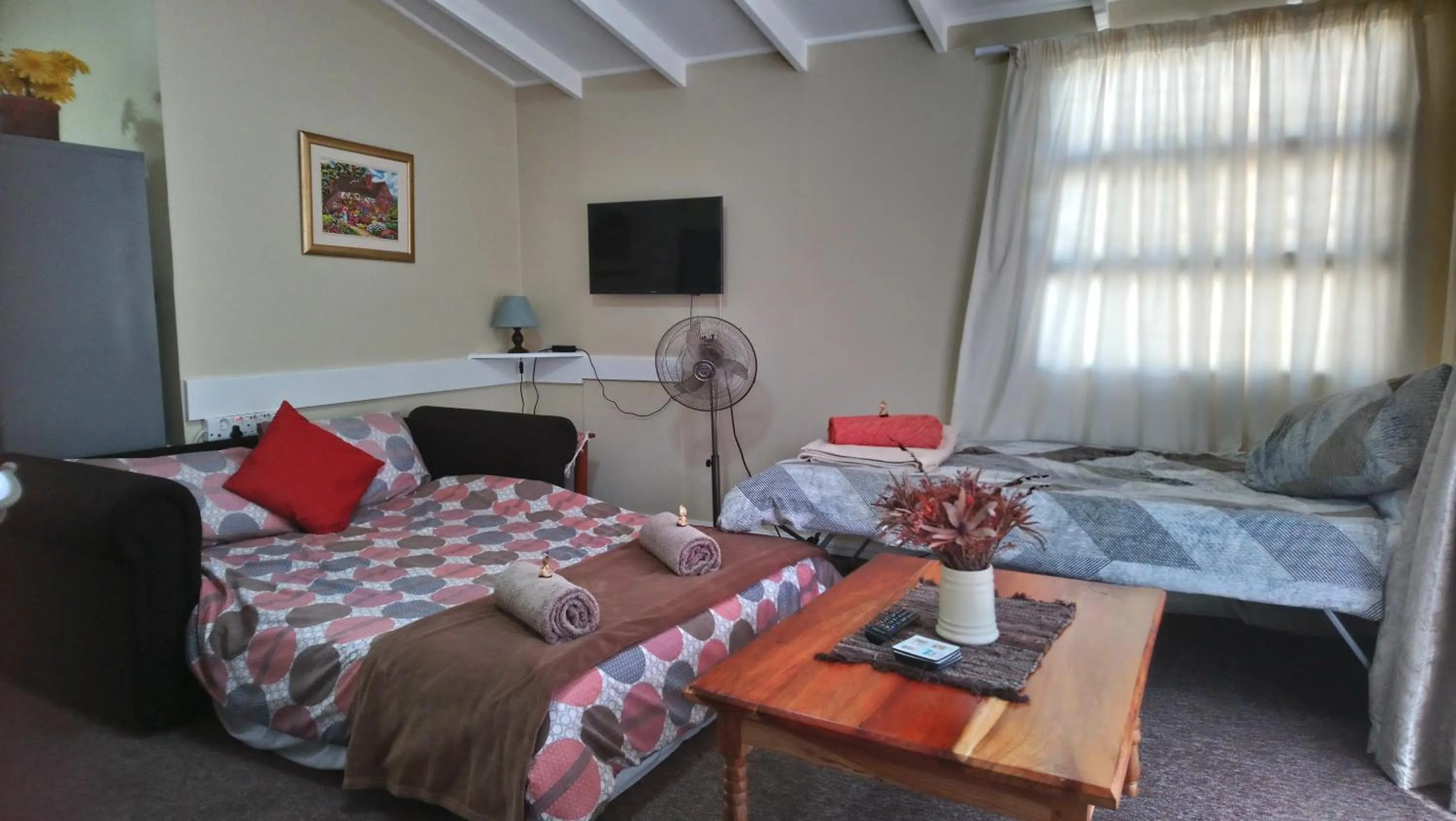 Living room, Bed in Welterusten Guesthouse